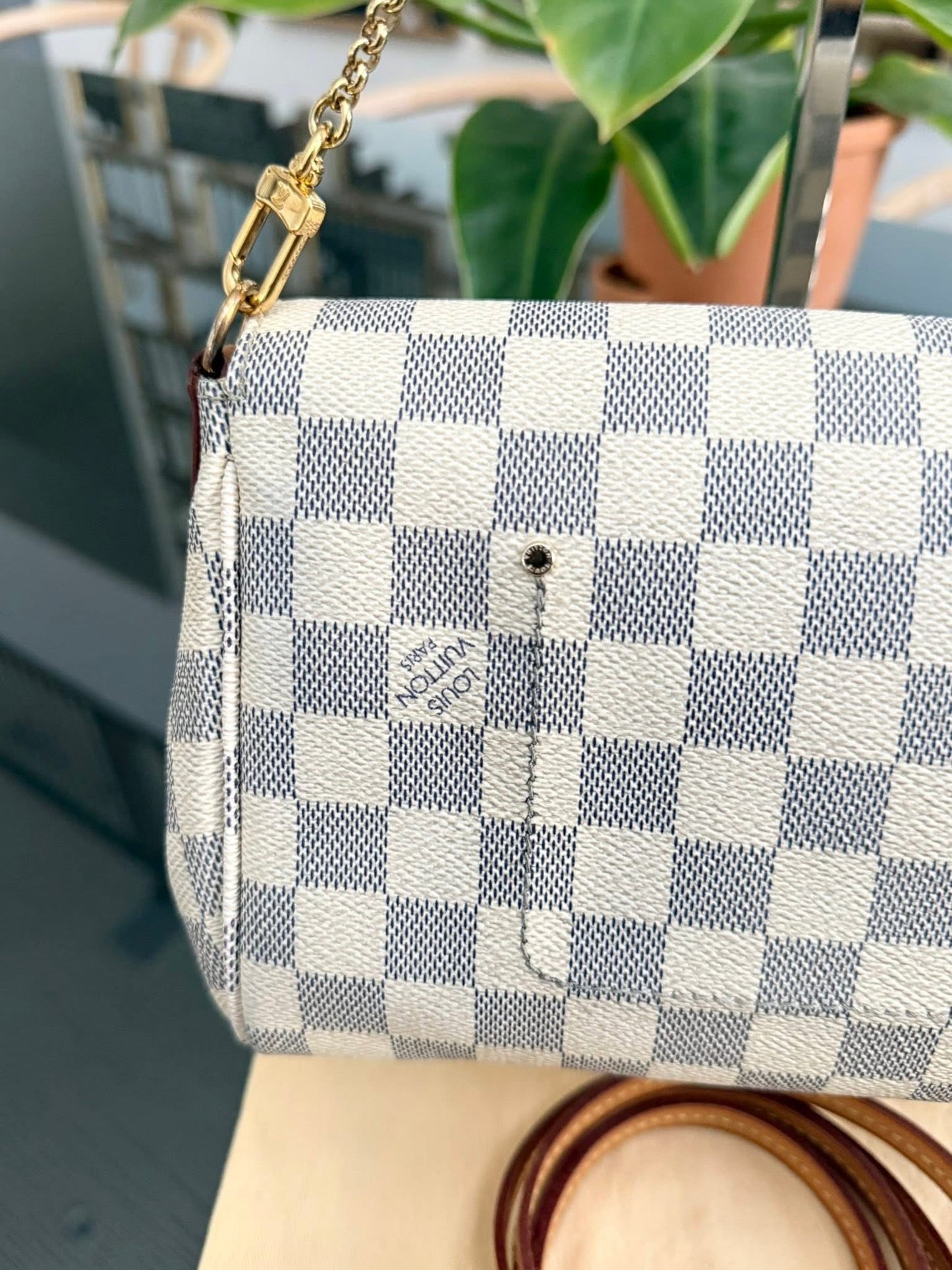 Favorite MM in Azur with Original Strap, Insert Organizer, Dustbag, Box and Paper bag 🗓️ Year: 2014