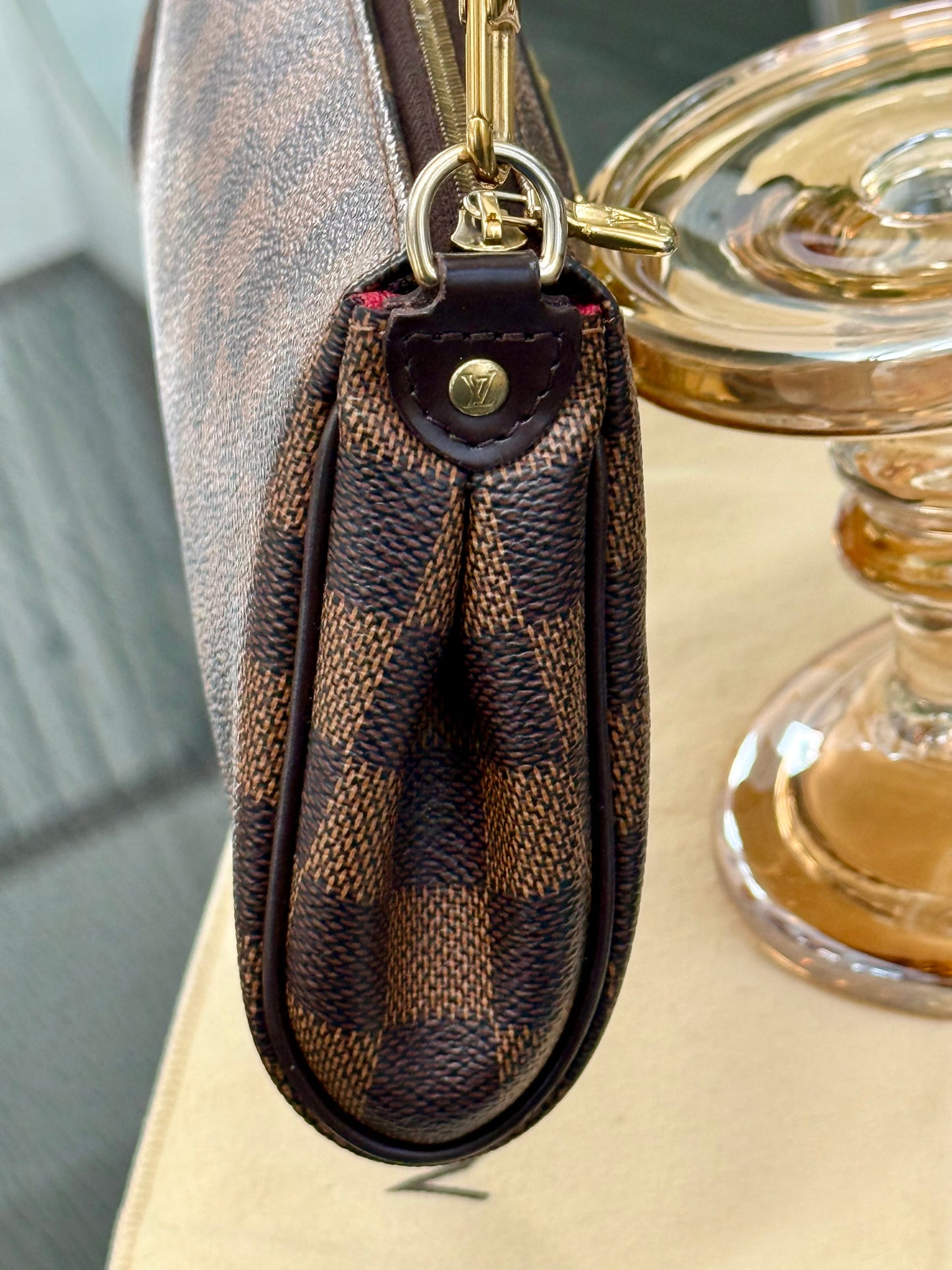 Eva Clutch in DE with Dustbag, Insert Organizer, Box and Paper bag🗓️ Year: 2010