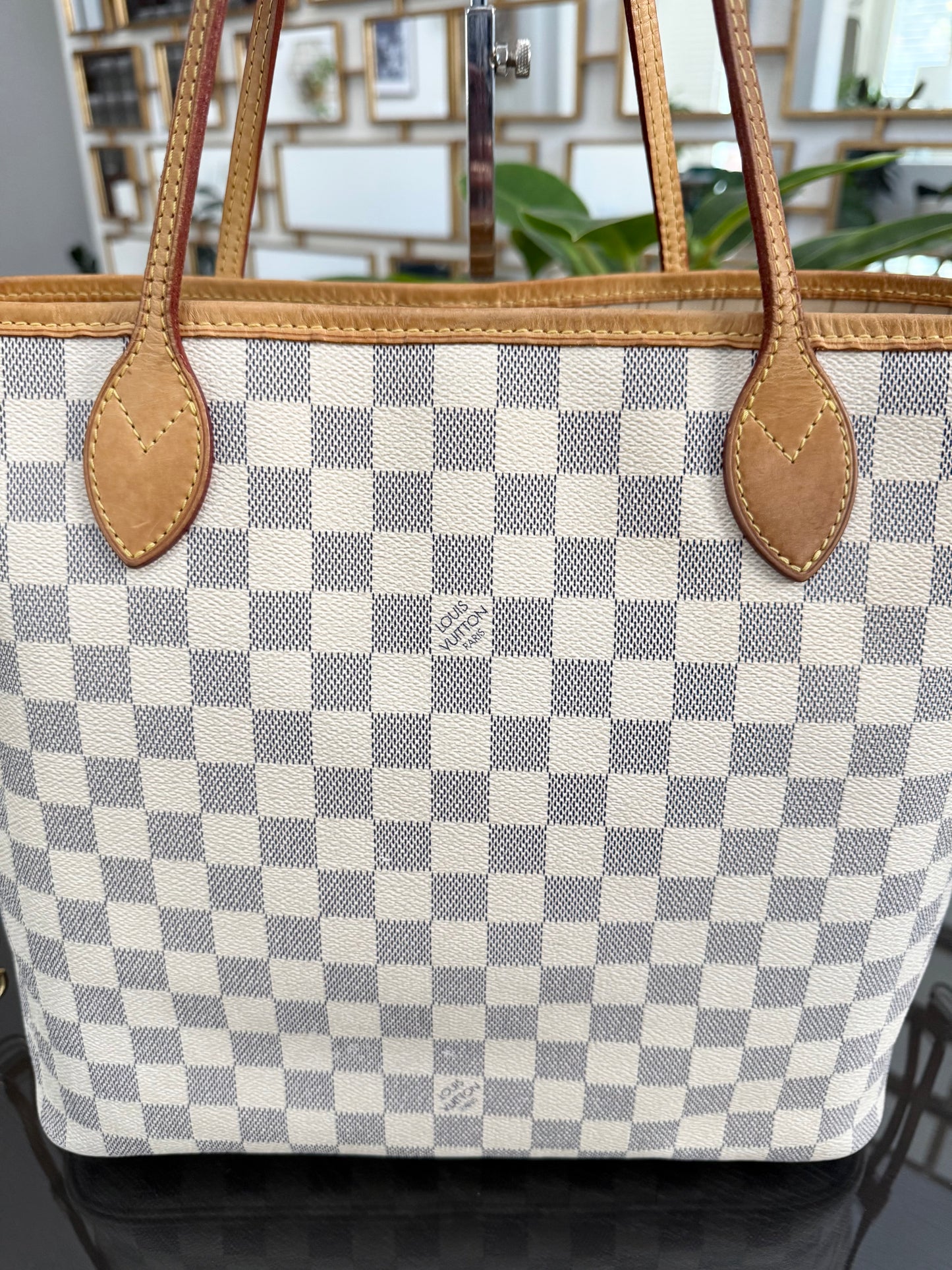 Neverfull MM in Azur with Insert Organizer 🗓️ Year: 2009