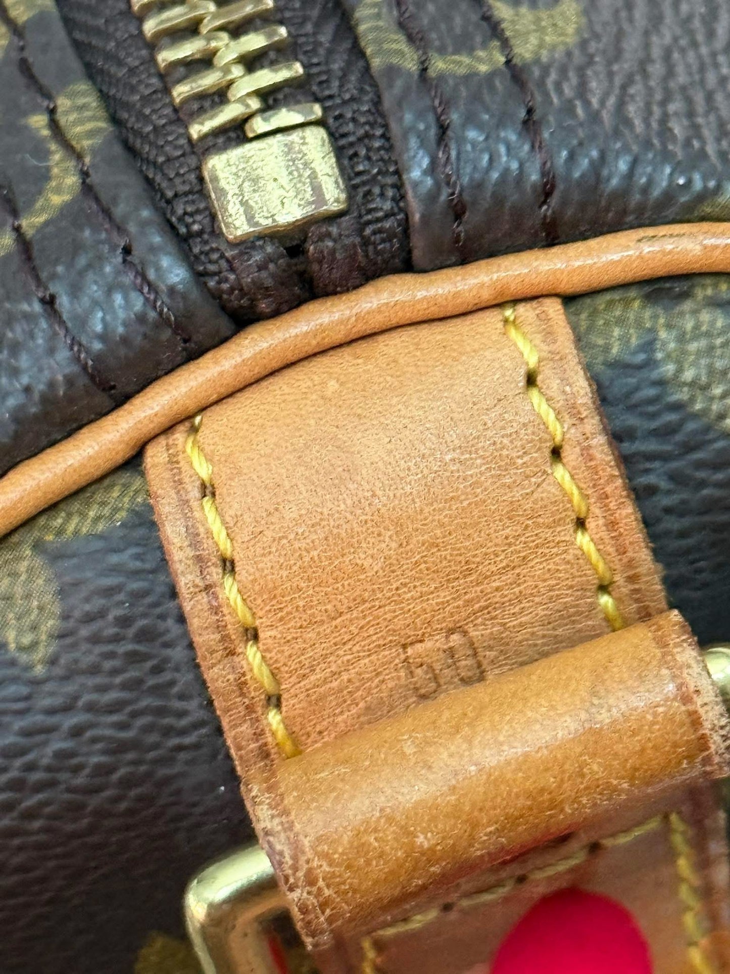 Keepall 50 Bandoulier with Original Strap, 🔐 Lock, Key , Poignet and Luggage Tag 📅 Year: 1993