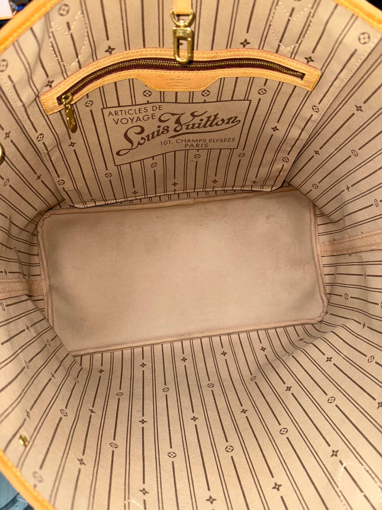 Neverfull GM with Dustbag Insert Organizer 🗓️ Year: 2013