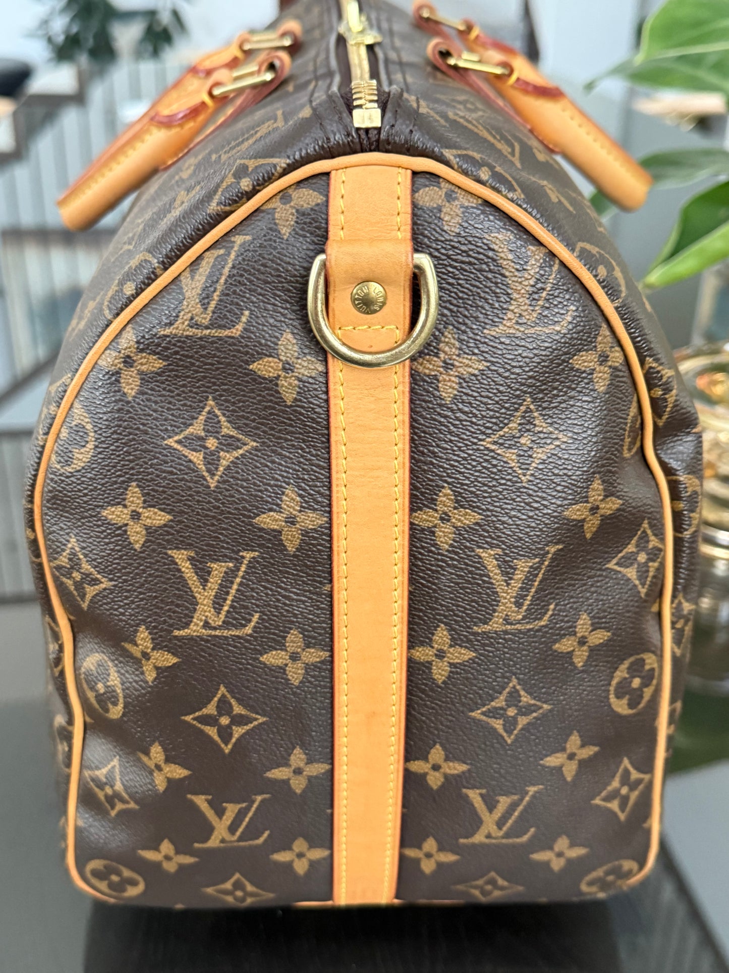 Speedy 40 Bandoulier in Monogram with Lock 🔐, Key and Dustbag 🗓️ Year: 2012