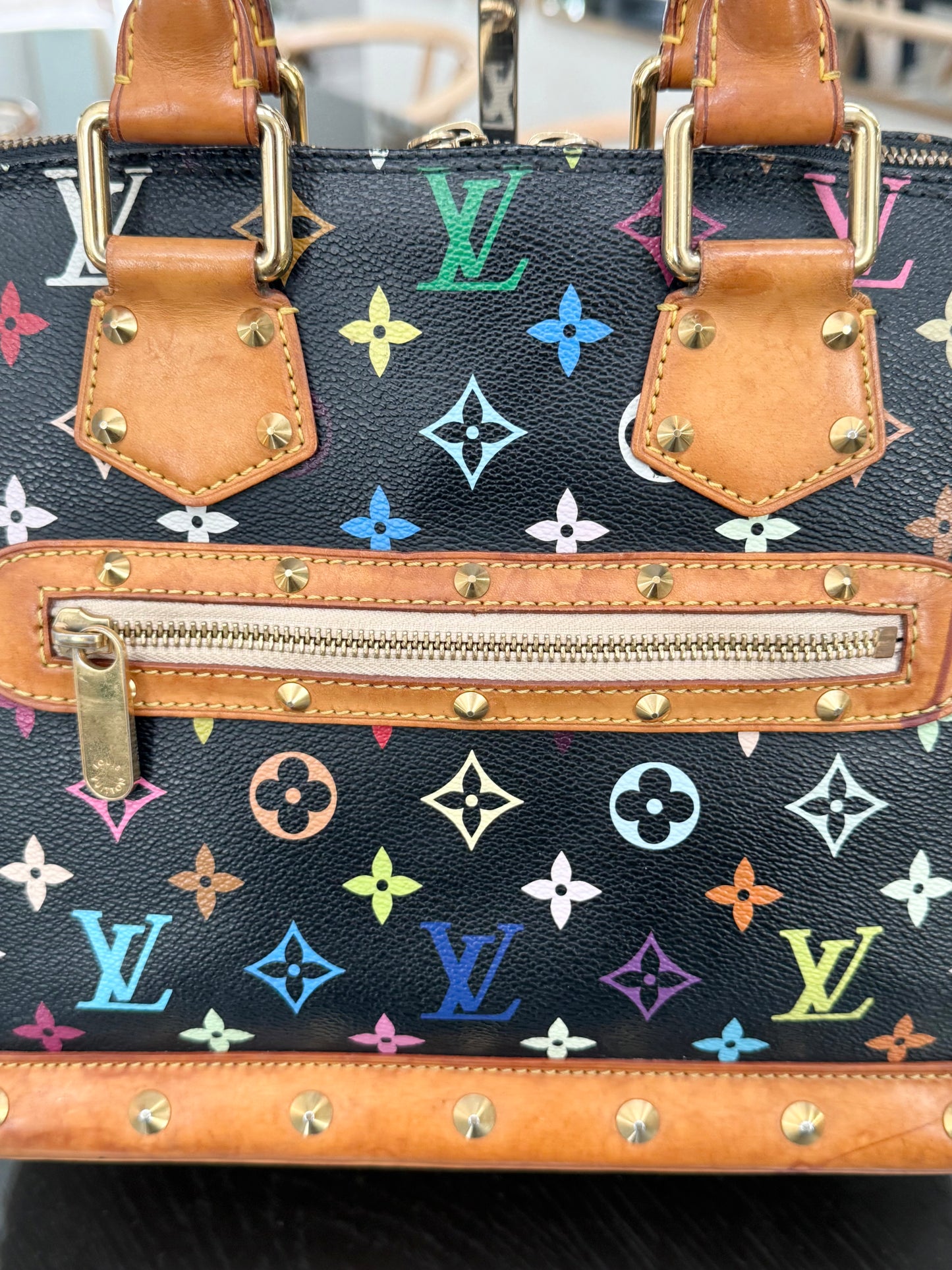 Multicolor Alma PM with Dustbag , Insert organizer and Twilly📅 Year: 2004