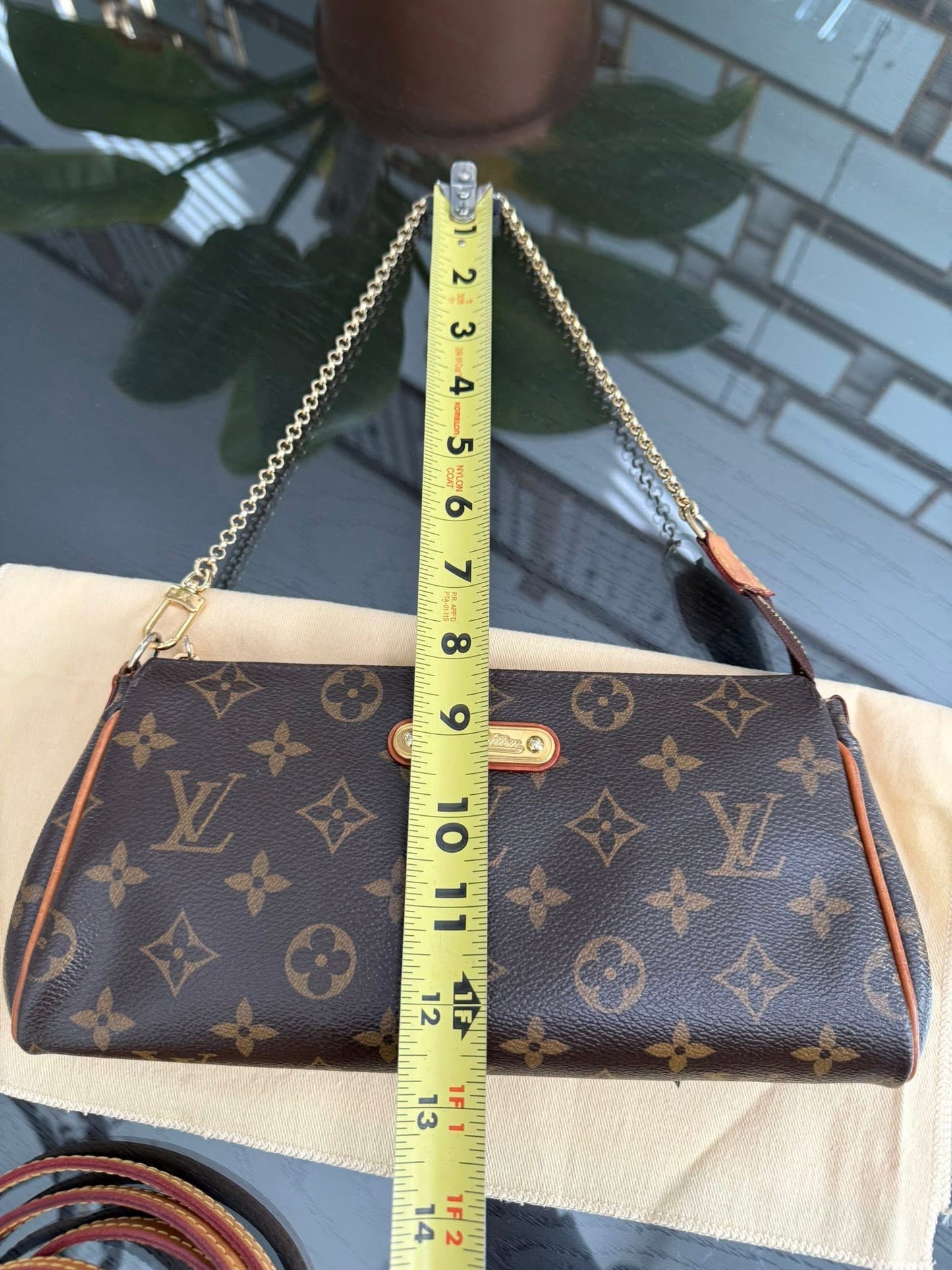 Eva Clutch with Original Strap,Box Dustbag and Insert Organizer 🗓️ Year: 2012