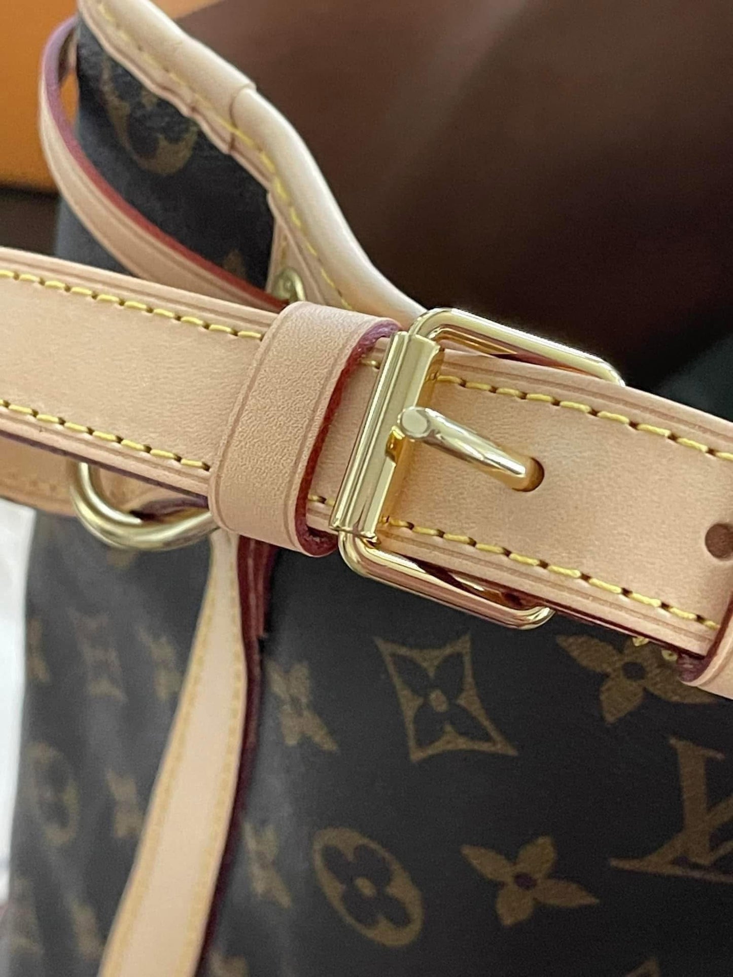 Noe GM Monogram -Brand-new replaced vachetta 💥 with Dustbag and official repair receipt from LV