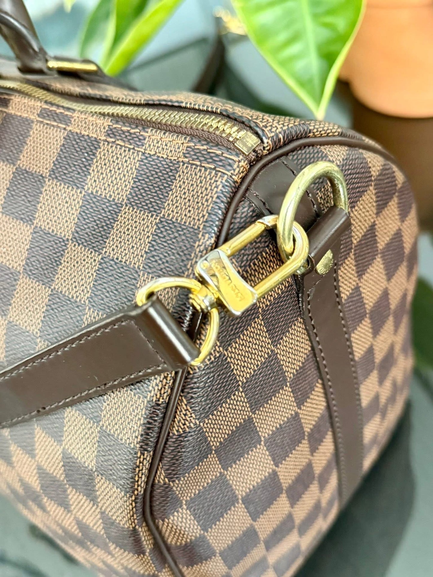Speedy 35 Bandoulier in DE with lock 🔐 key, Dustbag and Non branded Twilly -🗓️ Year: 2013