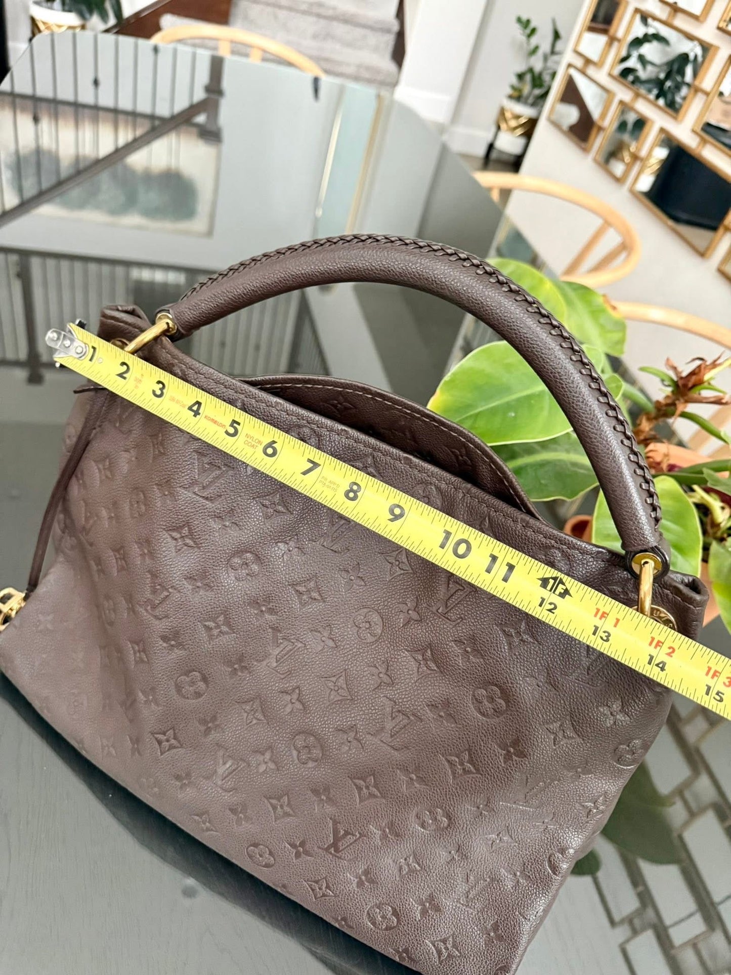 Artsy MM Empriente in Taupe Glaze with Dustbag and Insert Organizer 📅 Year: 2012