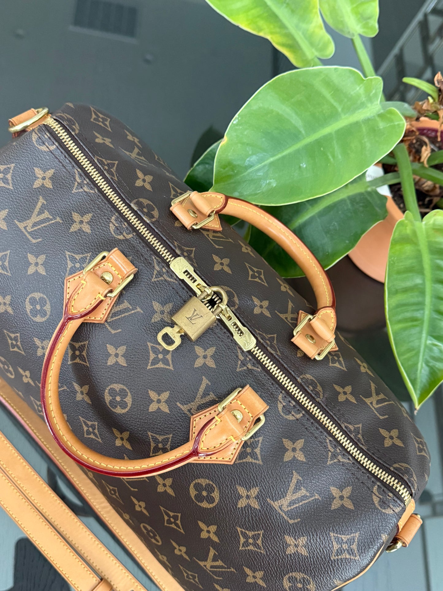Speedy 35 Bandoulier with lock 🔐 key, Dustbag and Insert Organizer -🗓️ Year: 2015
