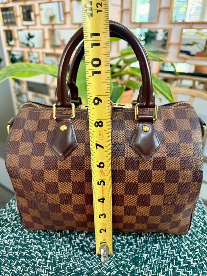 Speedy 25 Bandoulier in DE with Original Strap, Lock 🔐 , Key 🔑 and Dustbag 🗓️ Year: 2017