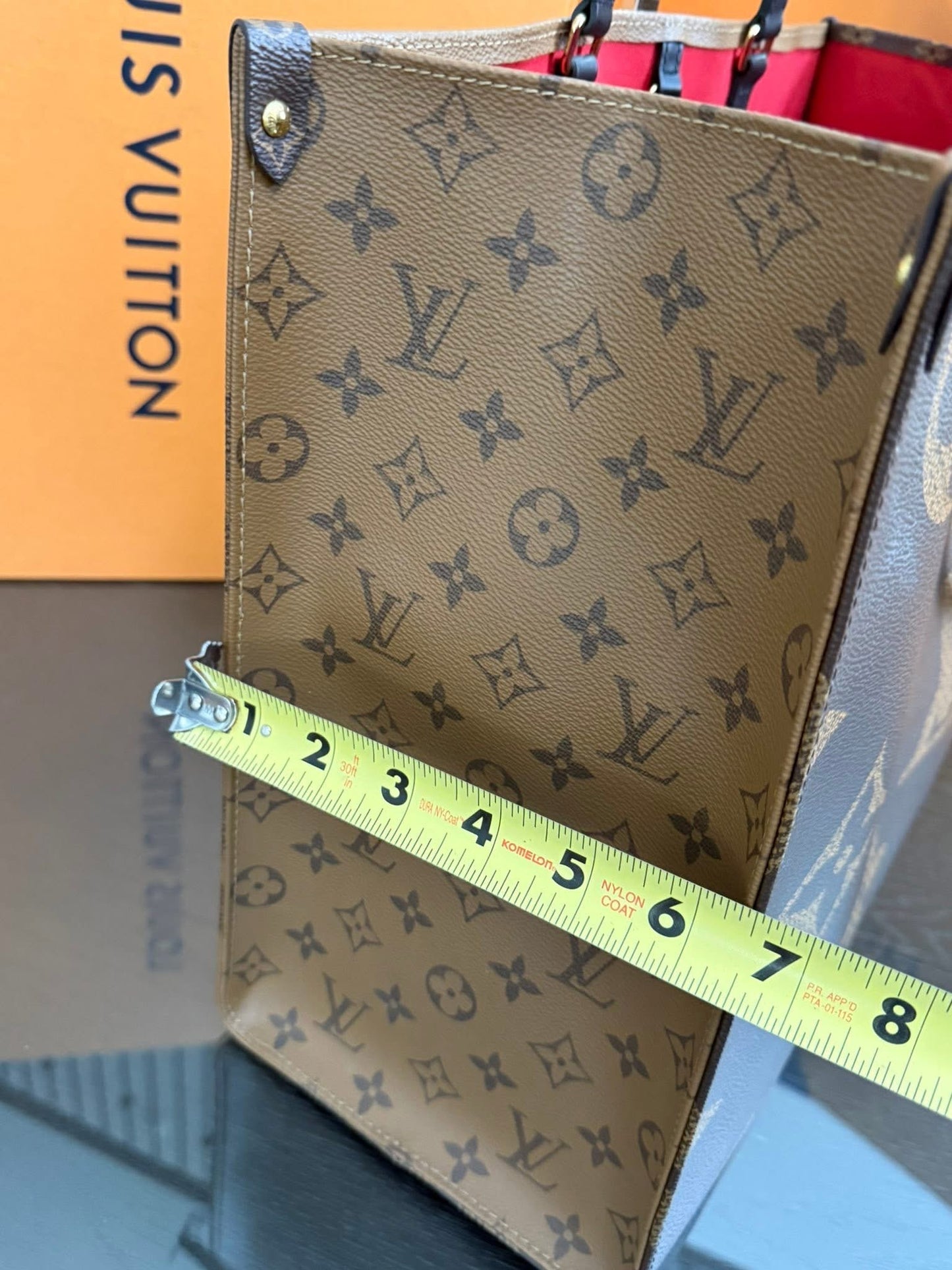On The Go GM in Monogram Reverse with Dustbag, Insert Organizer, Box and Paper bag 🌺 -Microchip