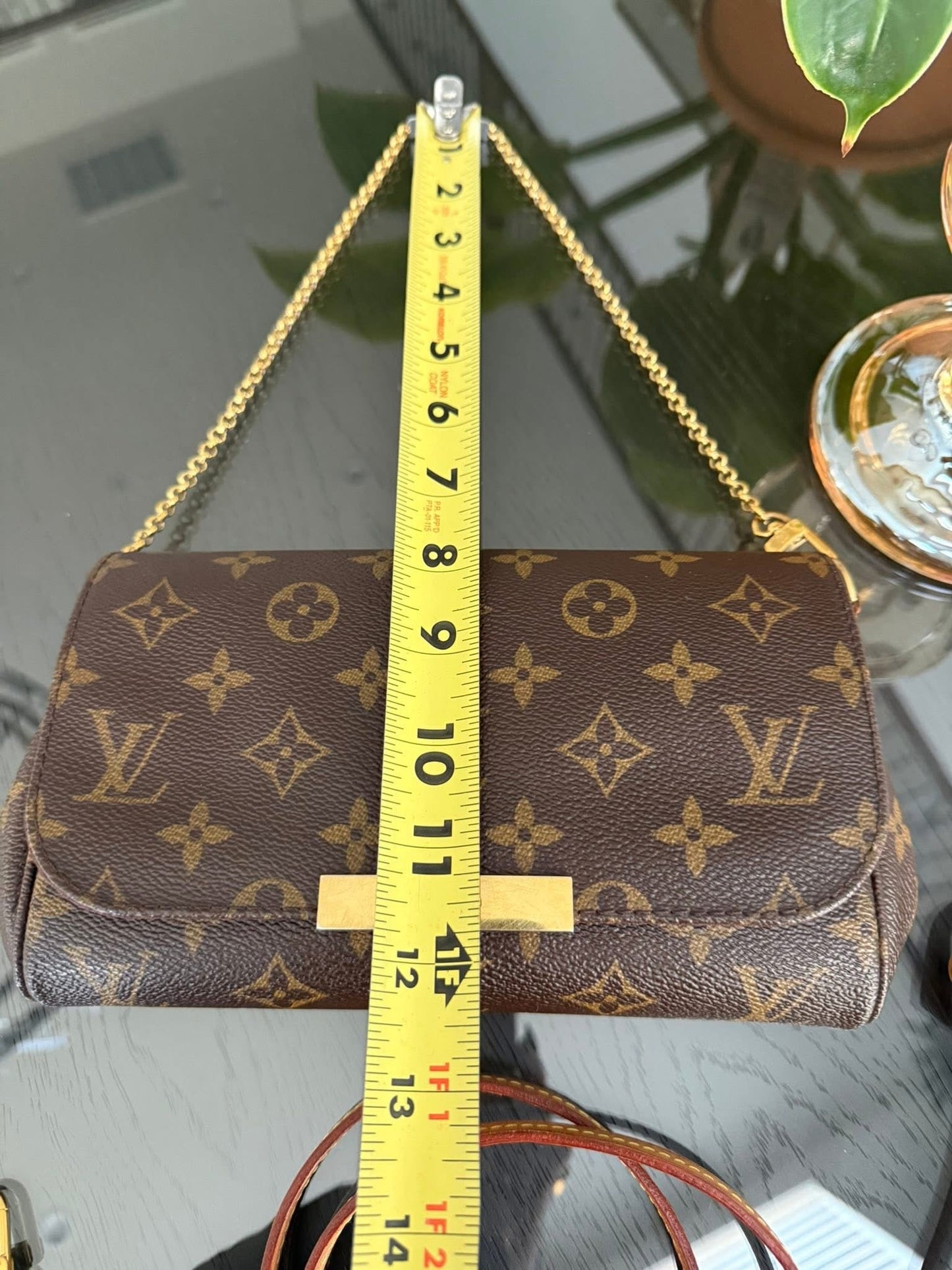 Favorite PM in Monogram with Original Strap, Dustbag, Box and Paper Bag 🗓️ Year: 2014