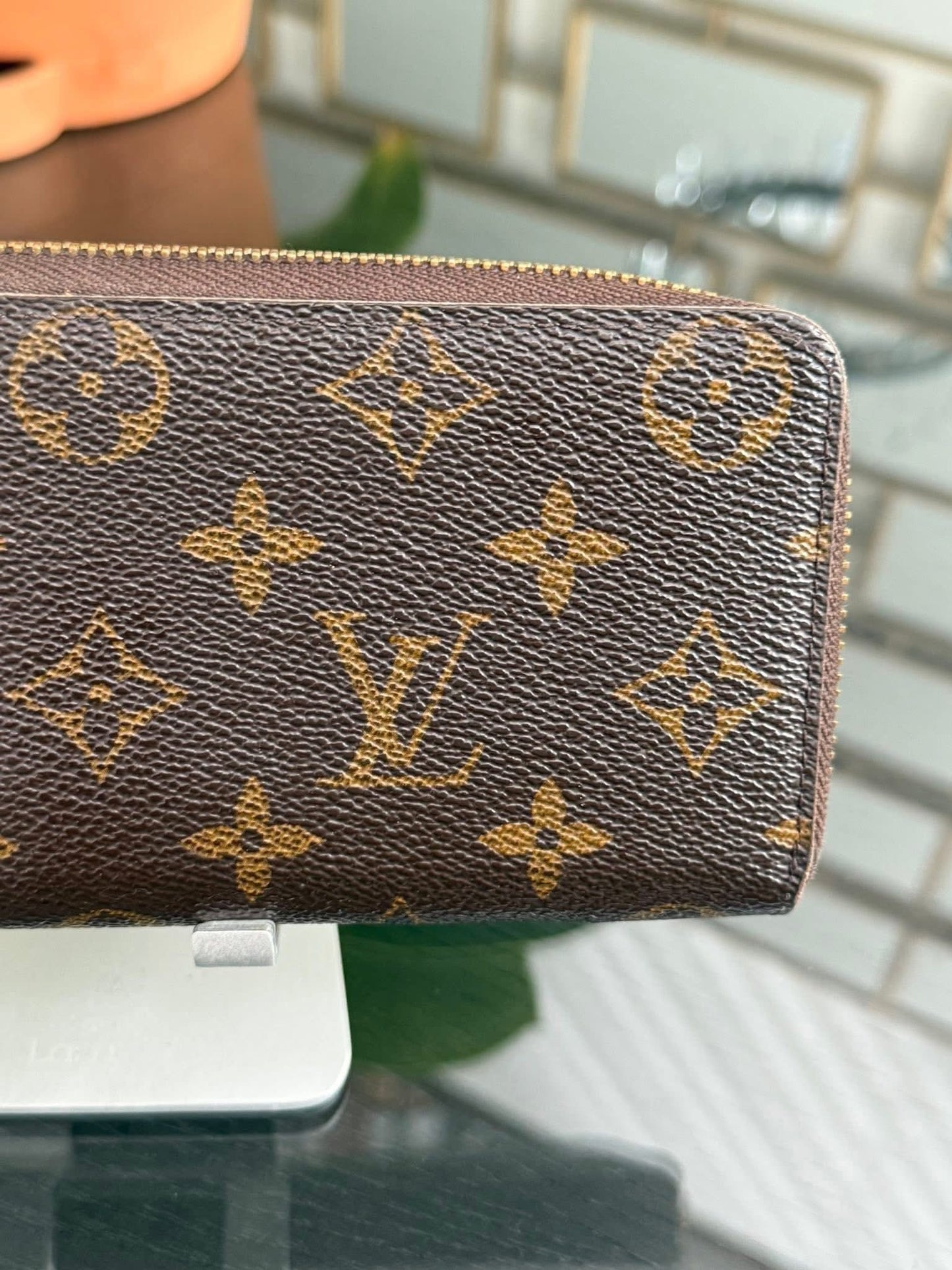 Monogram Clemence Wallet in Peony with box 🗓️ Year 2016