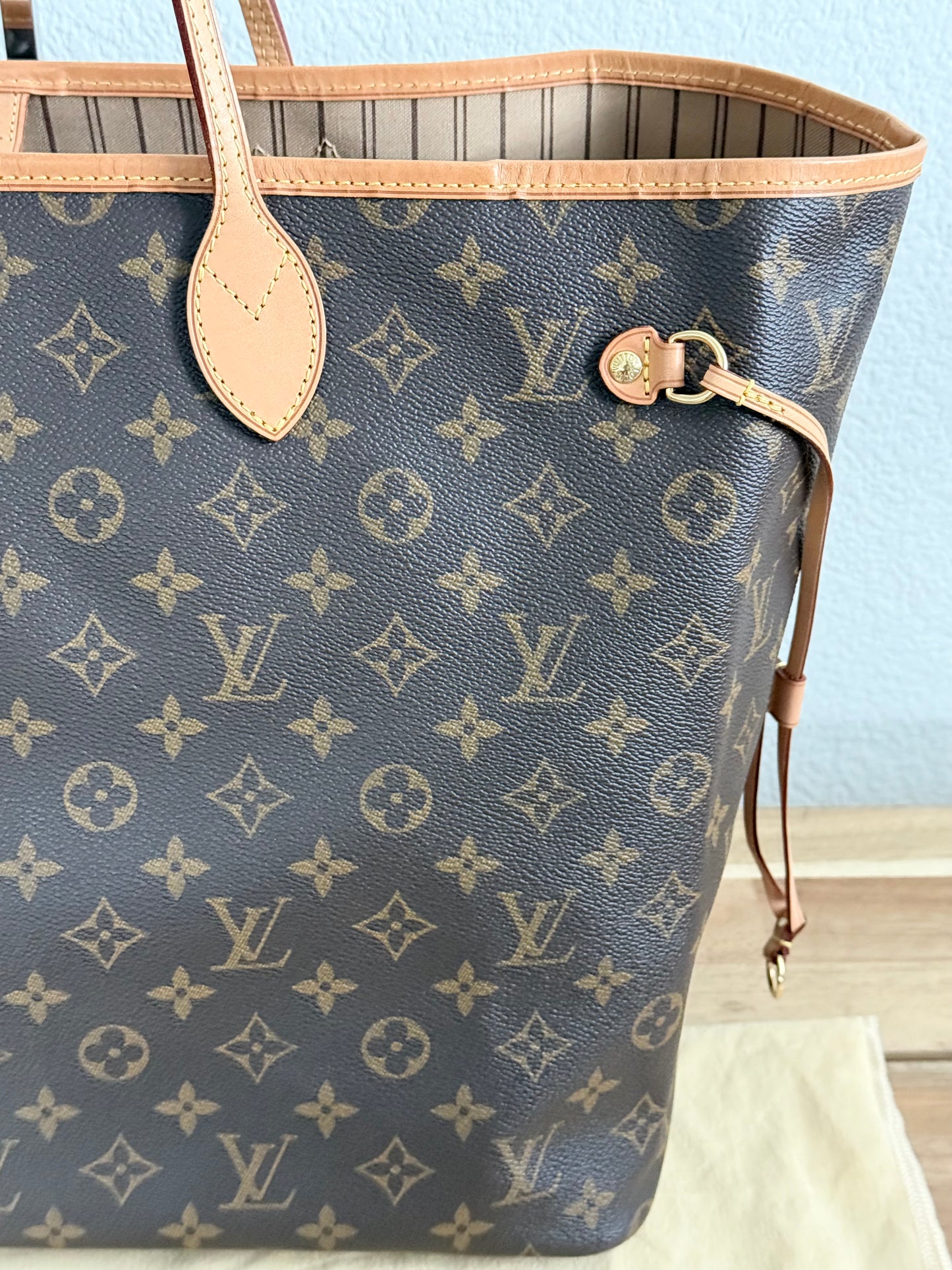 Neverfull GM with Dustbag and Insert Organizer -🗓️ Year: 2010