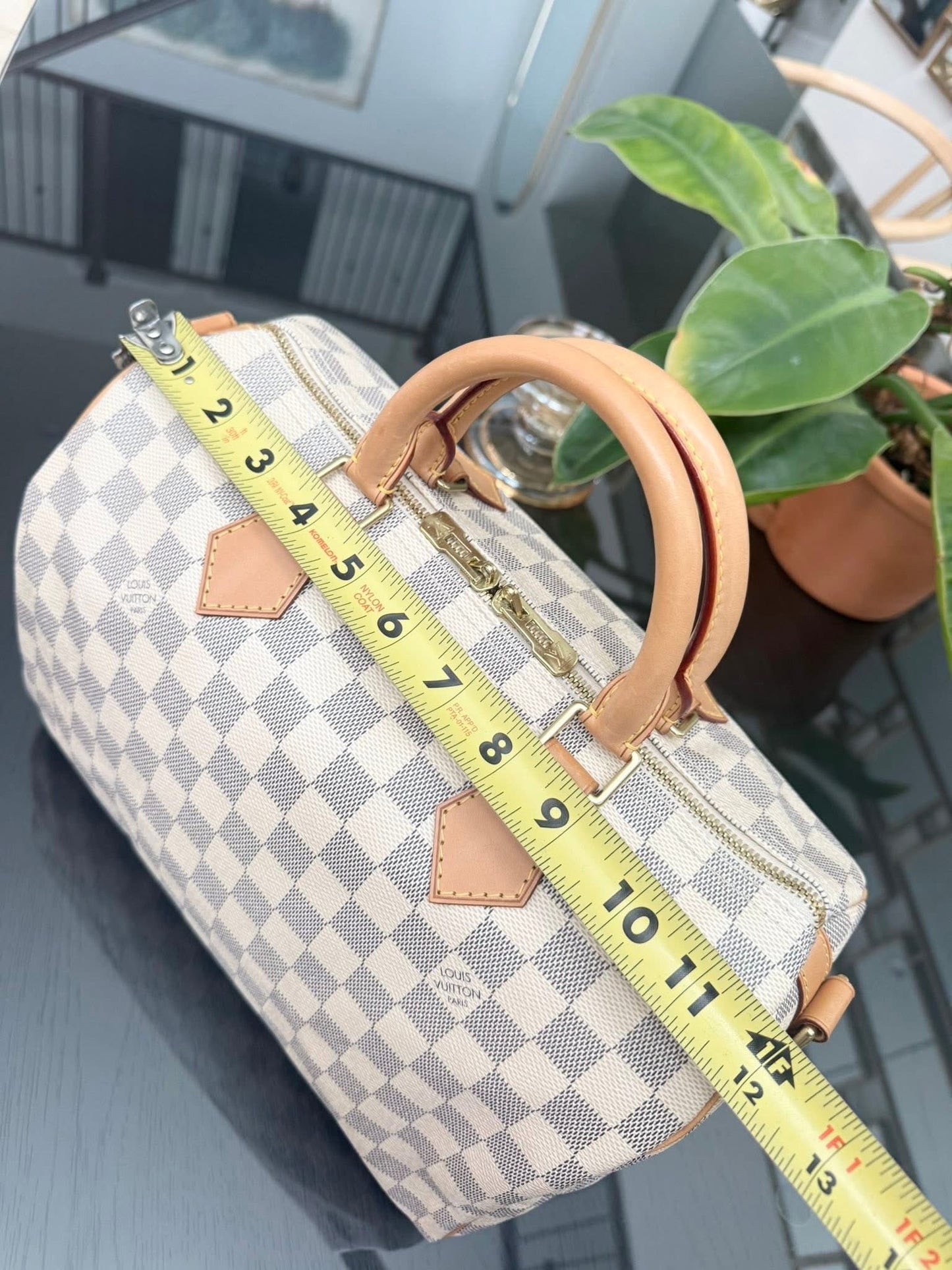 Speedy 30 Bandoulier in Azur with Original Strap, Dustbag and Insert Organizer -🗓️ Year: 2013