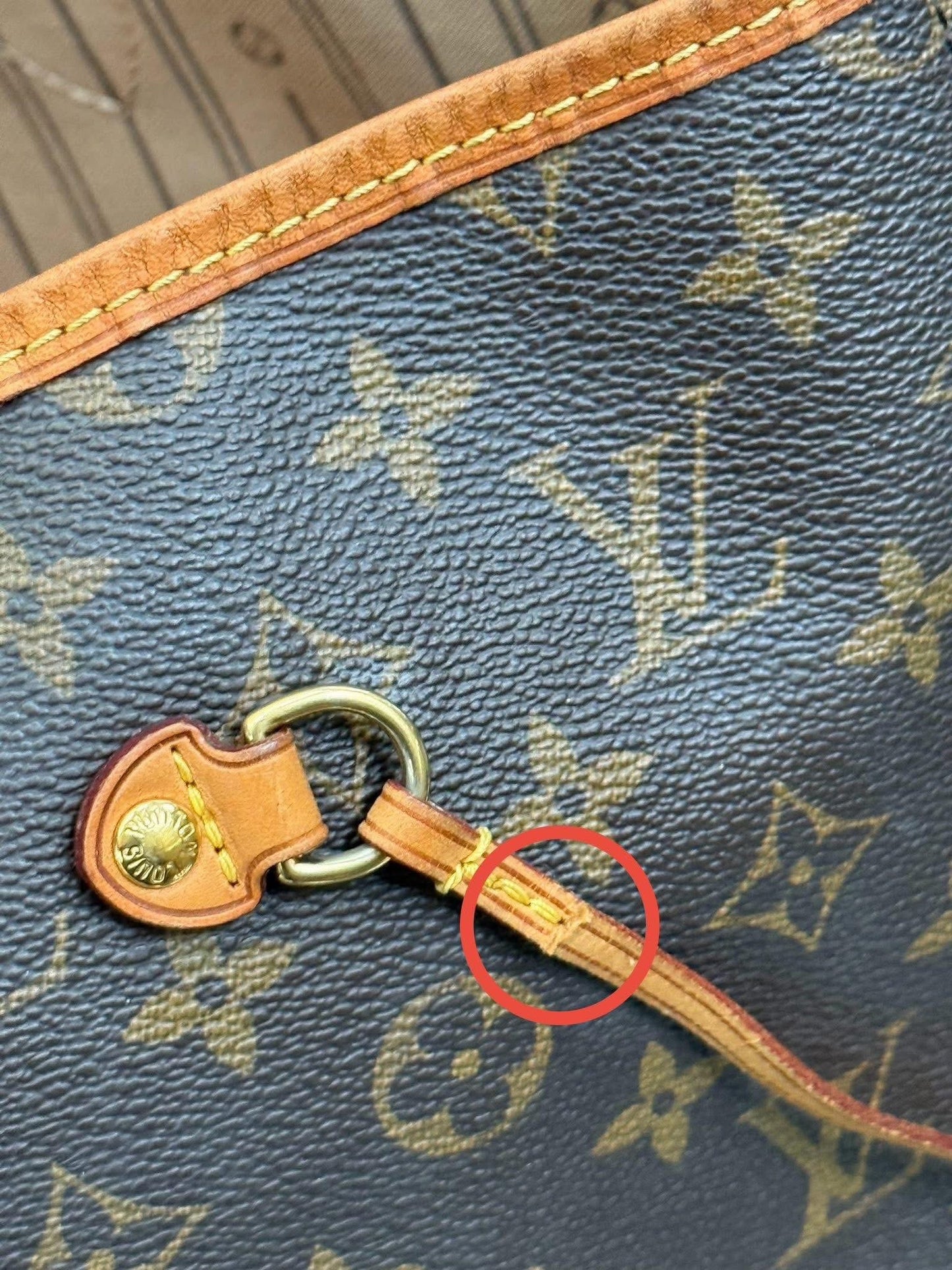 Neverfull GM with Dustbag and Insert Organizer 🗓️ Year: 2008