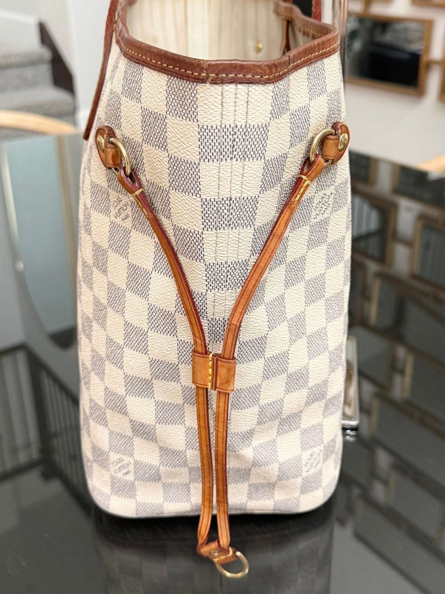 Neverfull MM Azur with Insert Organizer 🌺 📅 Year: 2010