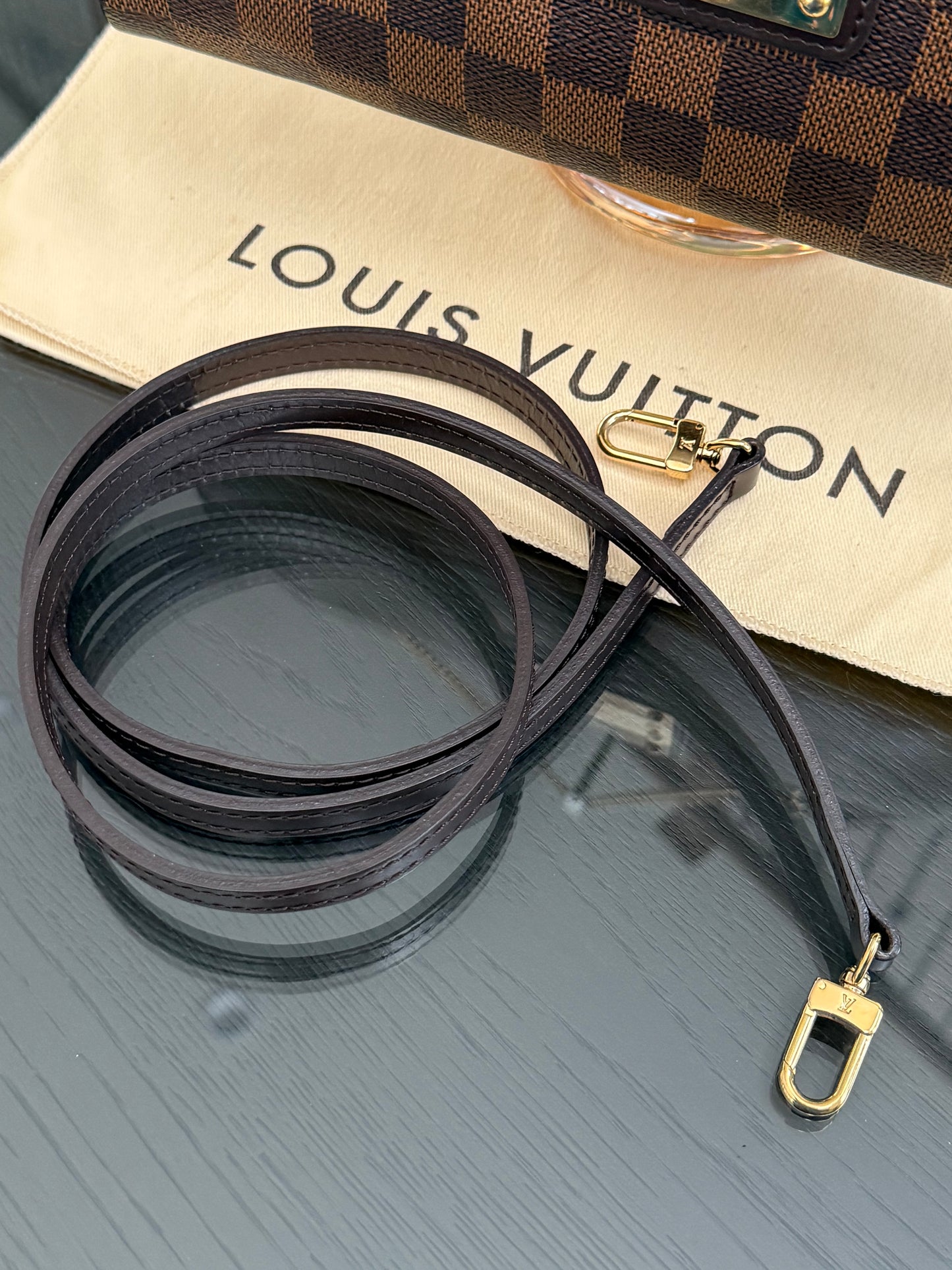 Eva Clutch in DE with Dustbag, Insert Organizer, Box and Paper bag🗓️ Year: 2010