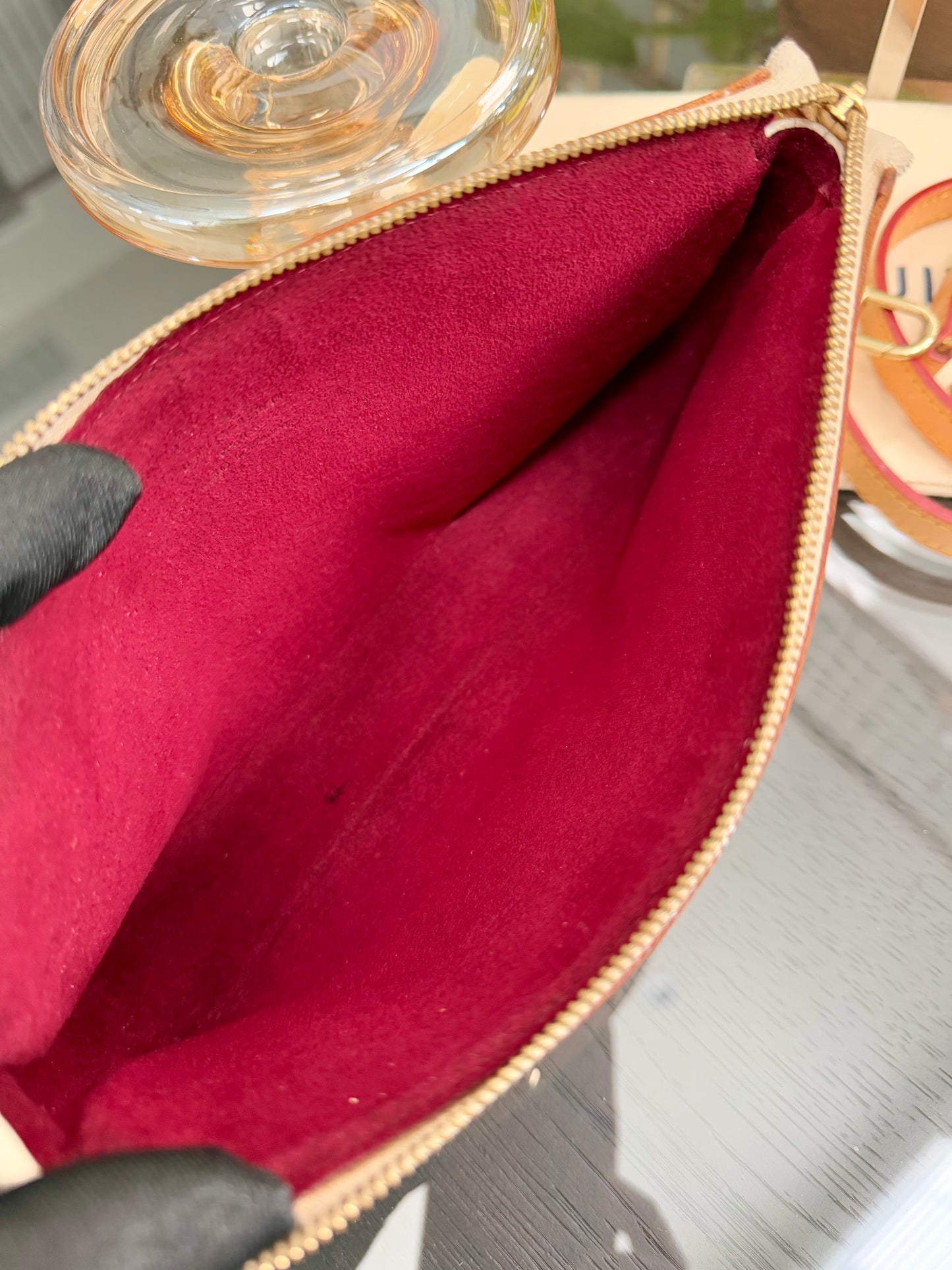 Multicolor Pochette Accessories with Dustbag and Strap 📅 Year: 2003