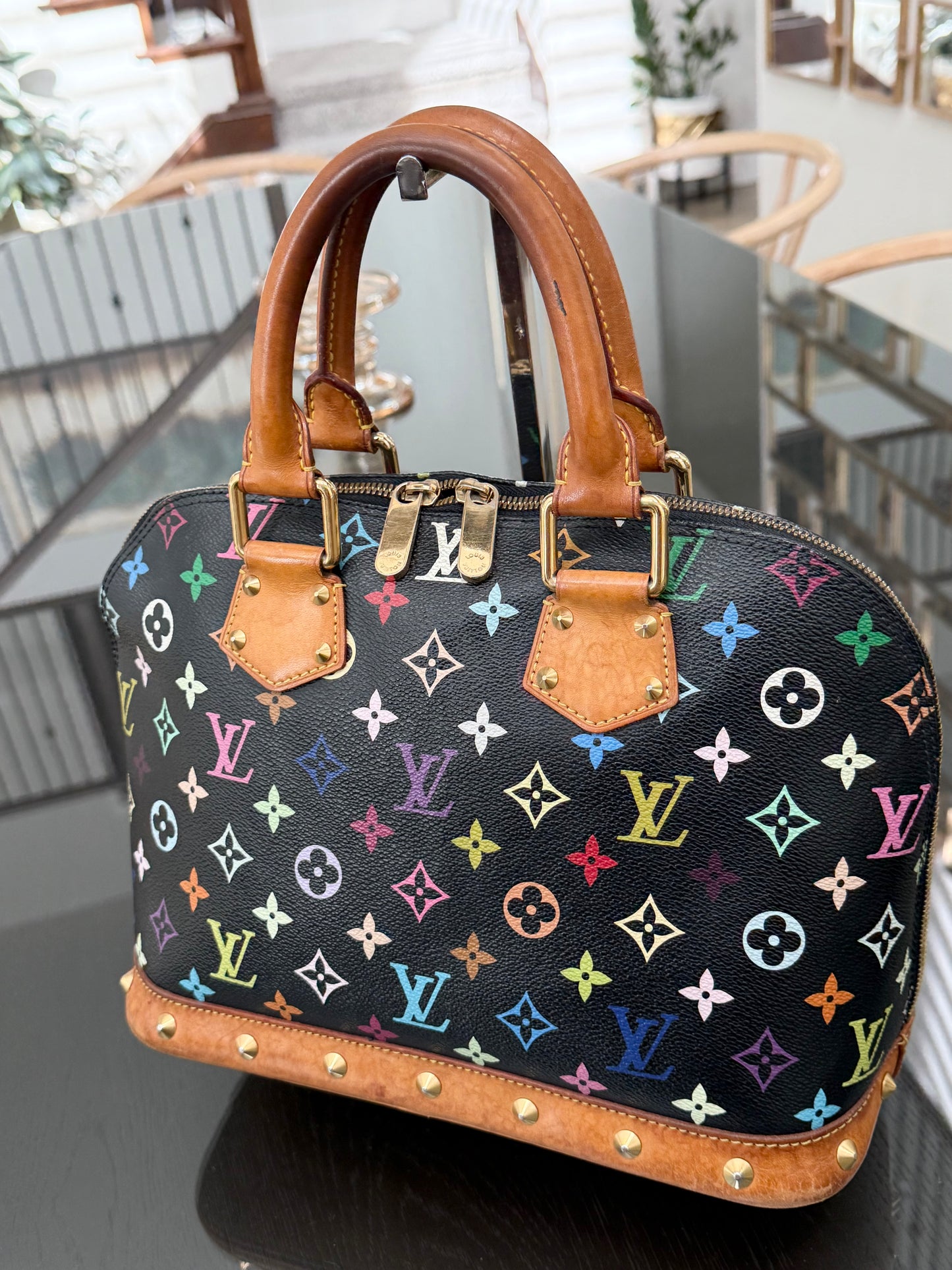 Multicolor Alma PM with Dustbag , Insert organizer and Twilly📅 Year: 2004