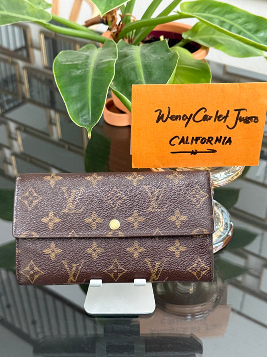 Sarah Wallet in Monogram 2 Cardholders 🗓️ Year: 1999