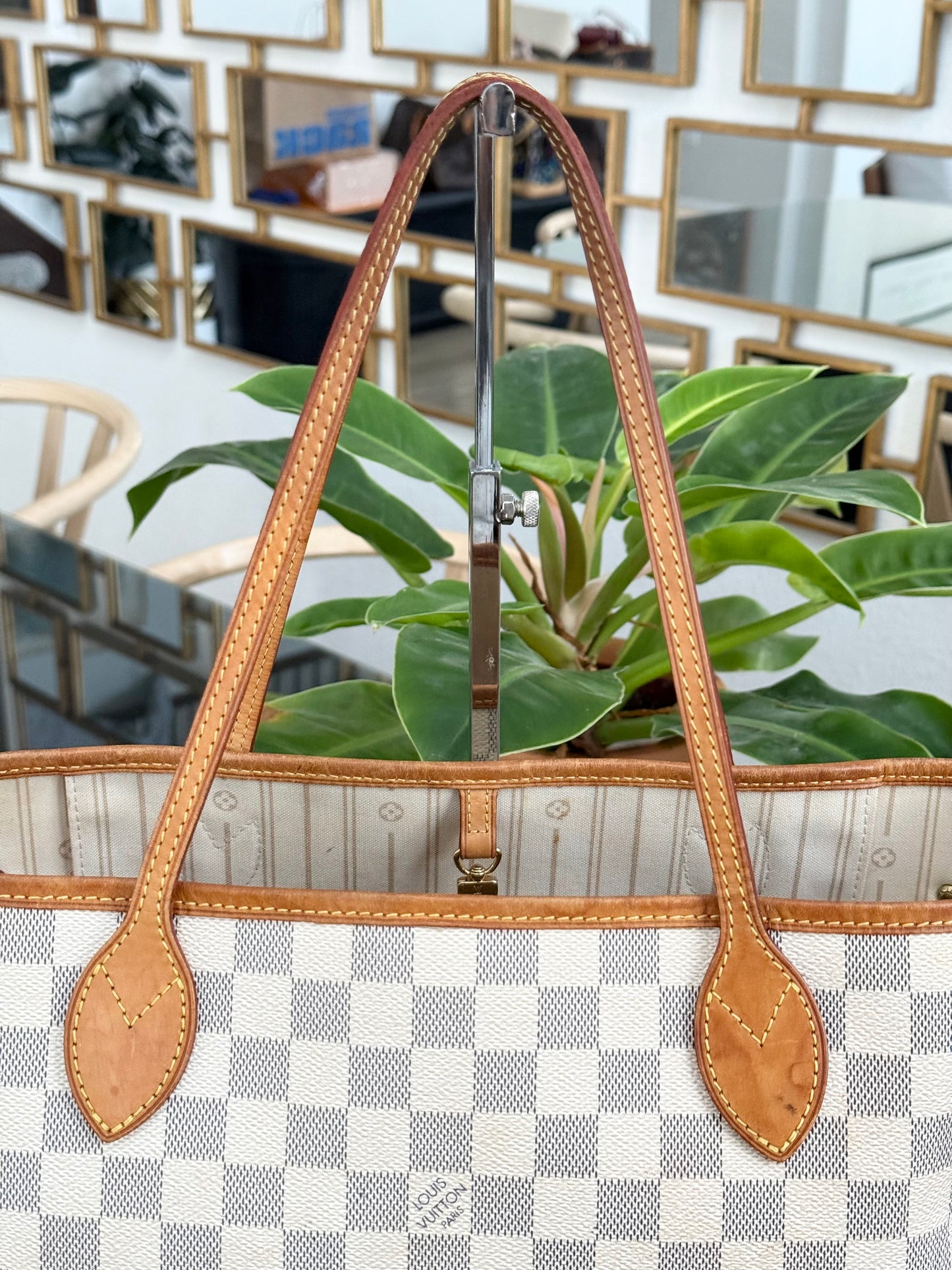Neverfull MM in Azur with Insert Organizer 🗓️ Year: 2011