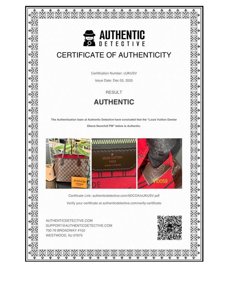 Neverfull PM in DE with Dustbag 🗓️ Year: 2009