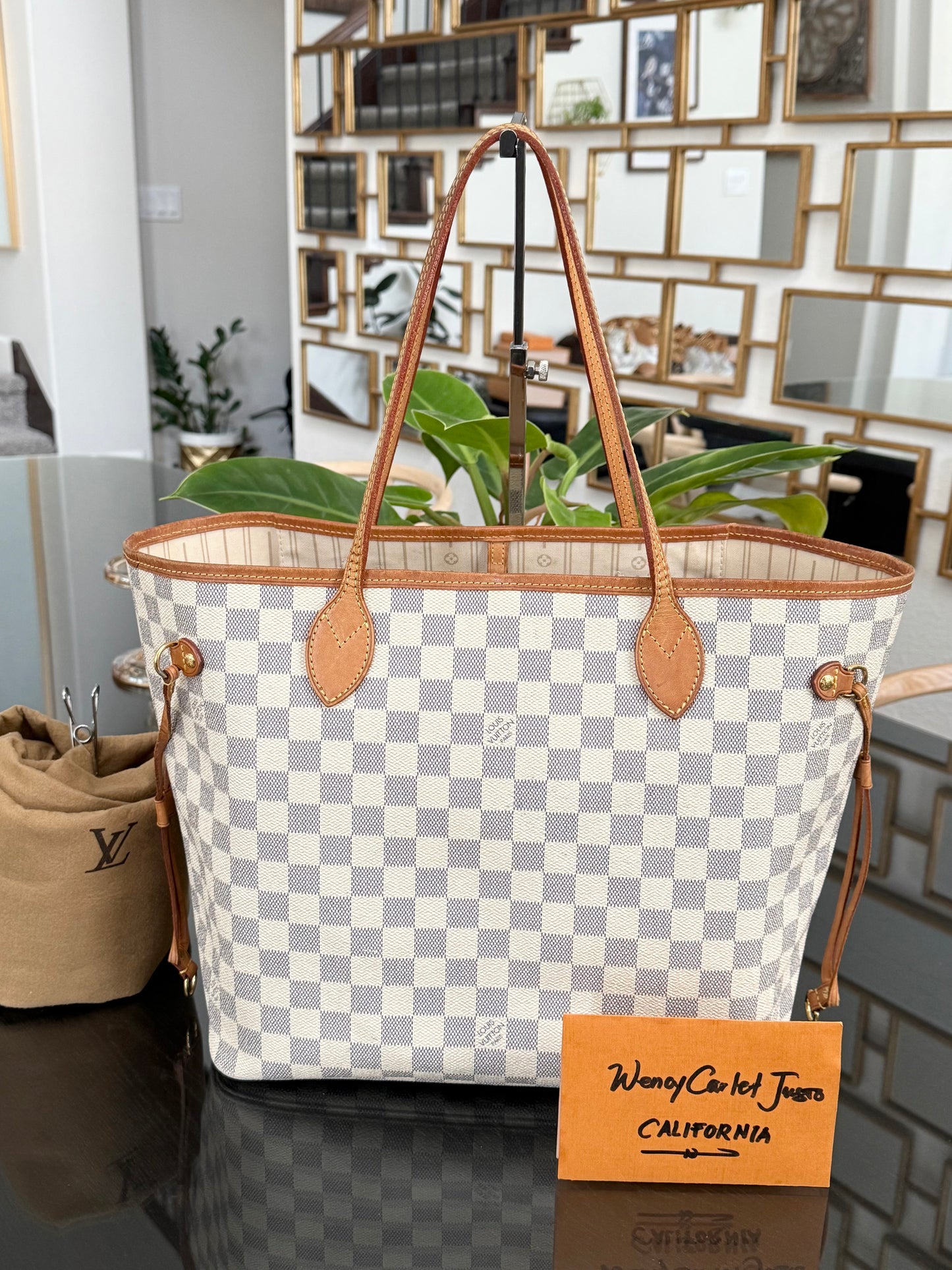 Neverfull MM Azur w/ Dustbag 
🗓️ Year: 2012