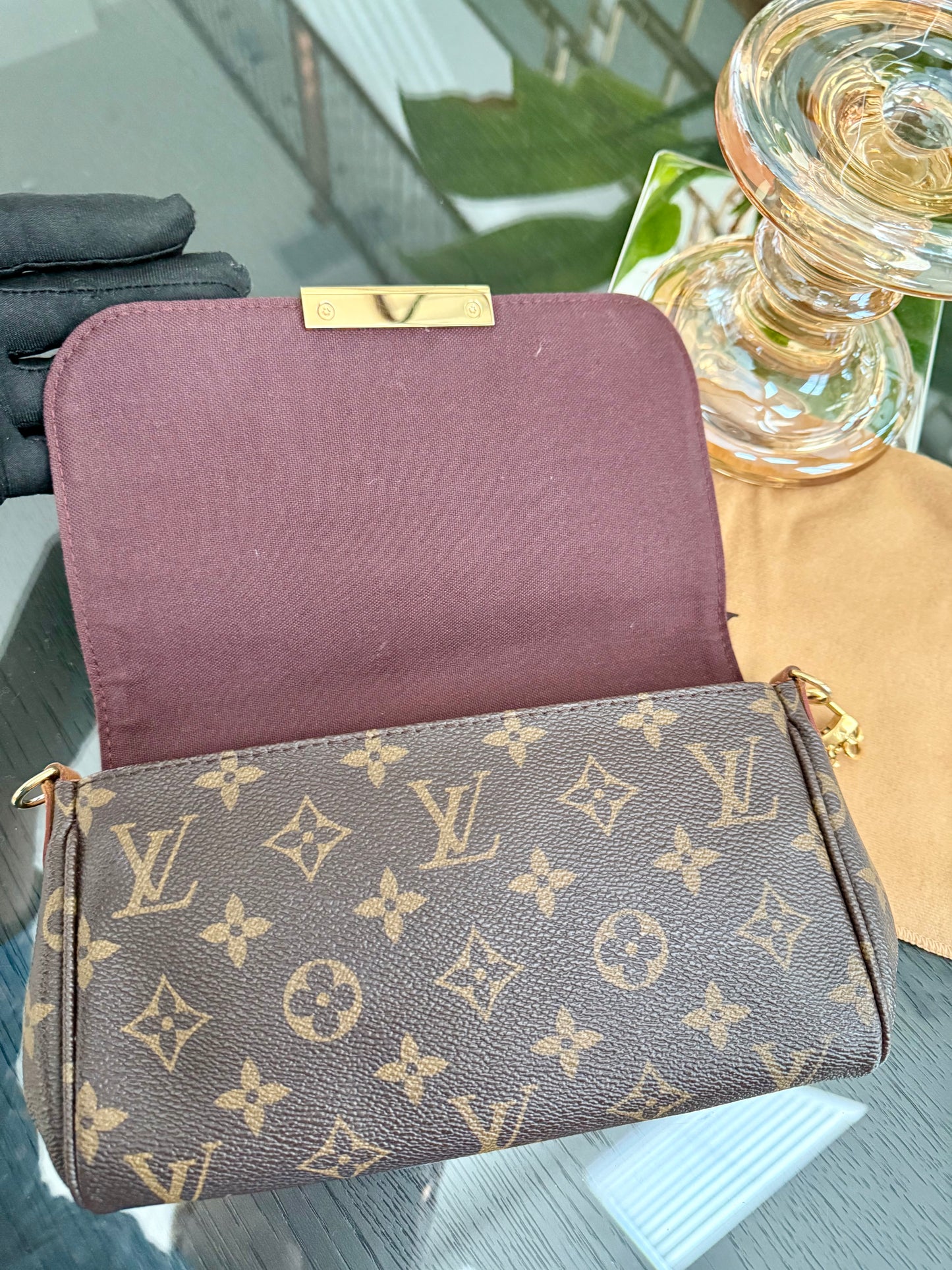 Favorite PM in Monogram with Dustbag, Box and Paper bag 🗓️ Year: 2014