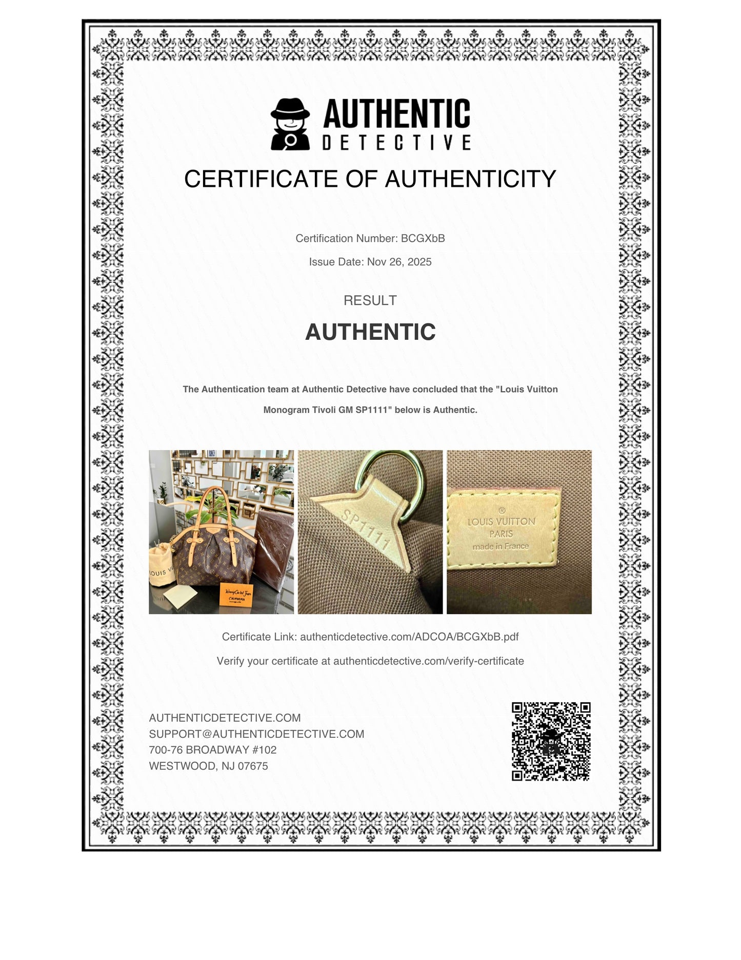 Tivoli GM with Dustbag and Insert Organizer 🗓️ Year: 2011