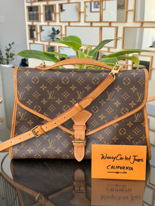 Beverly GM Satchel Crossbody - 📅 Year: 1996
