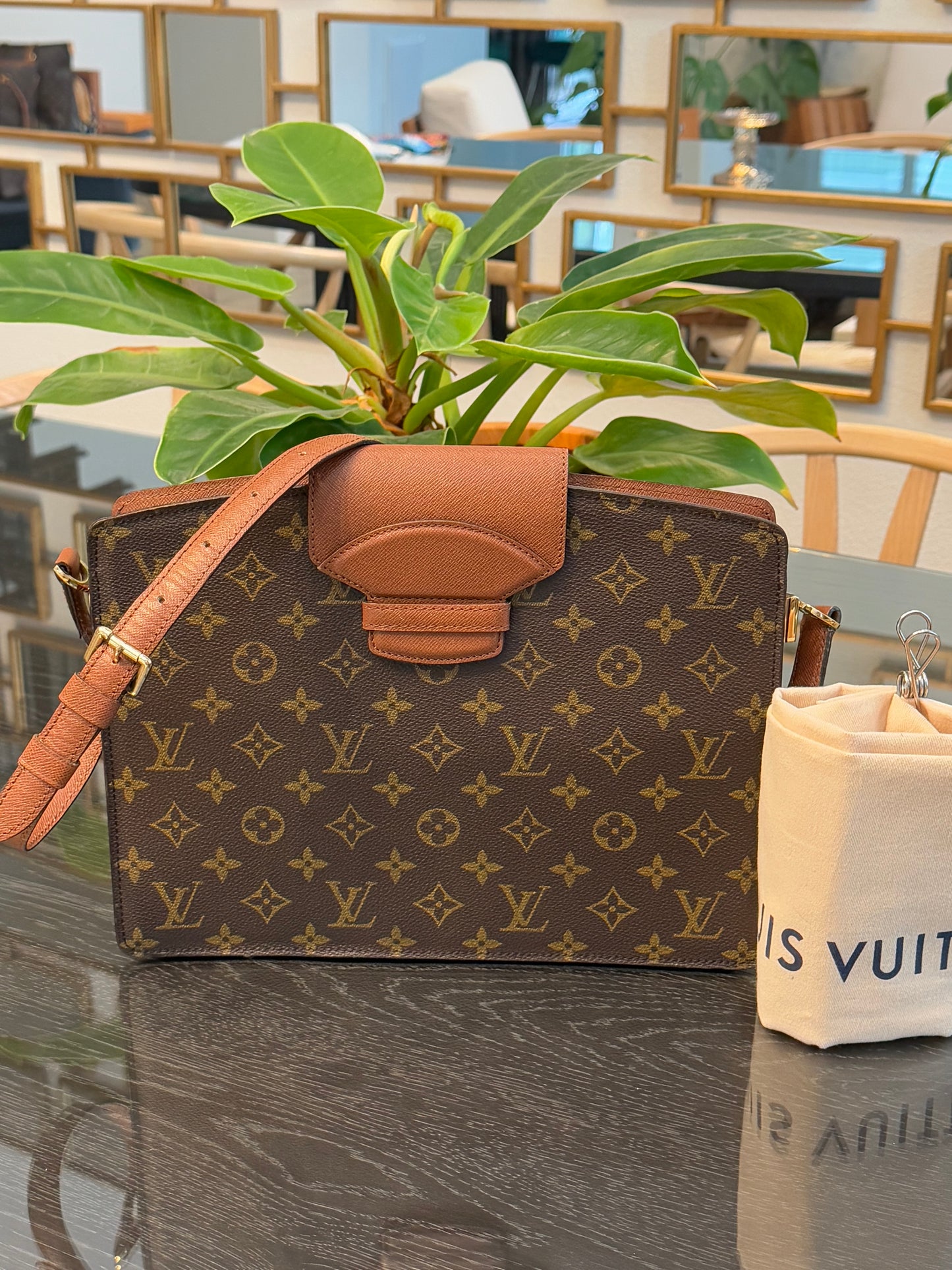 Courcelles Shoulder bag with Dustbag -Year: 1993