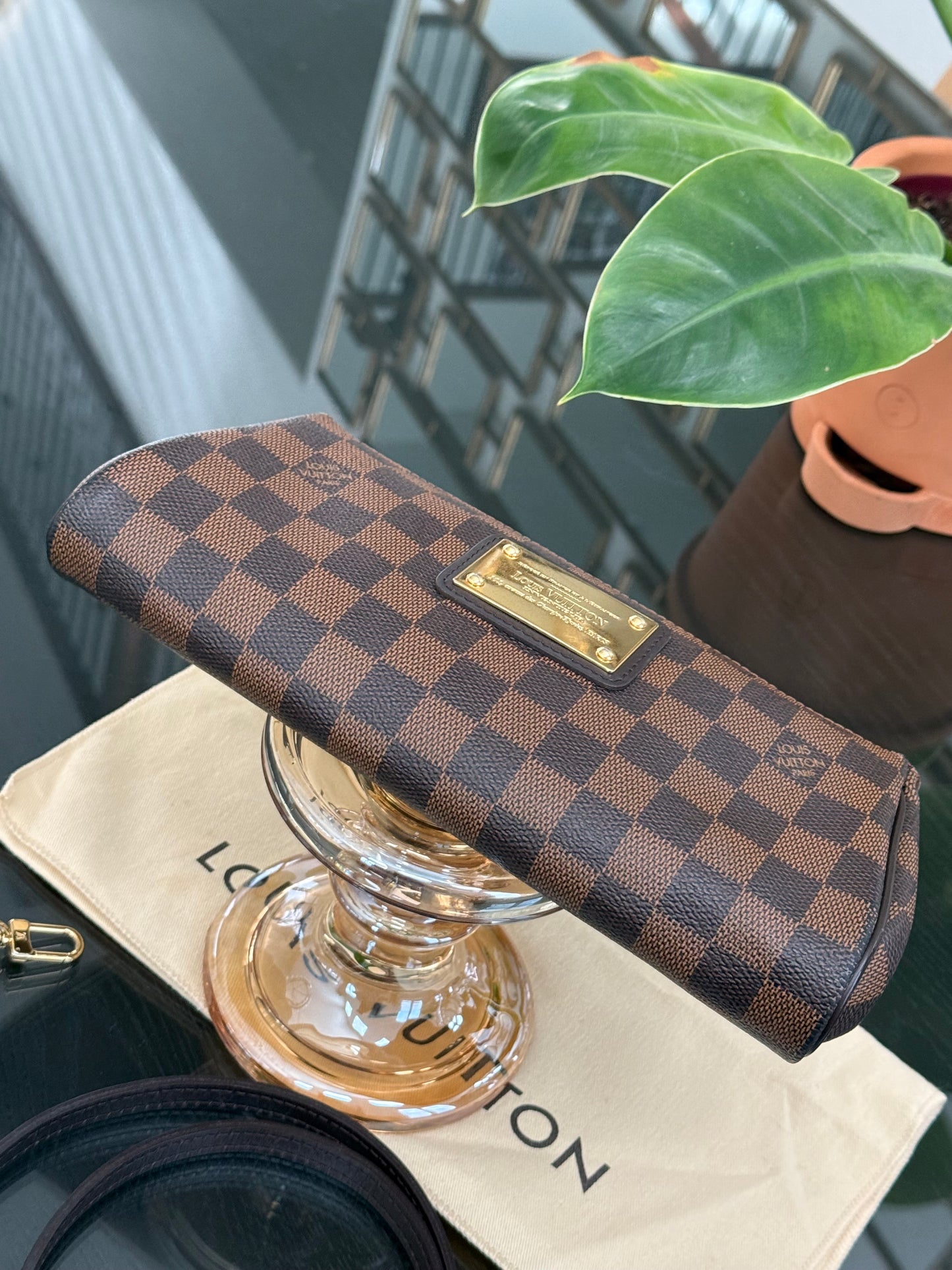 Eva Clutch in DE with Dustbag, Insert Organizer, Box and Paper bag🗓️ Year: 2010