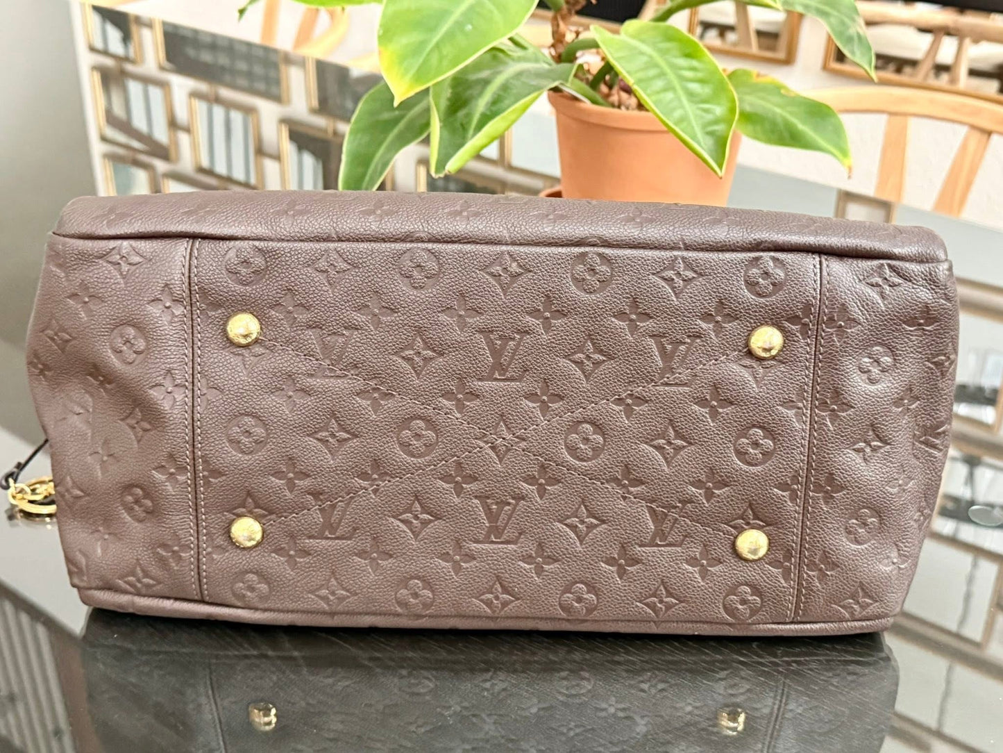 Artsy MM Empriente in Taupe Glaze with Dustbag and Insert Organizer 📅 Year: 2012