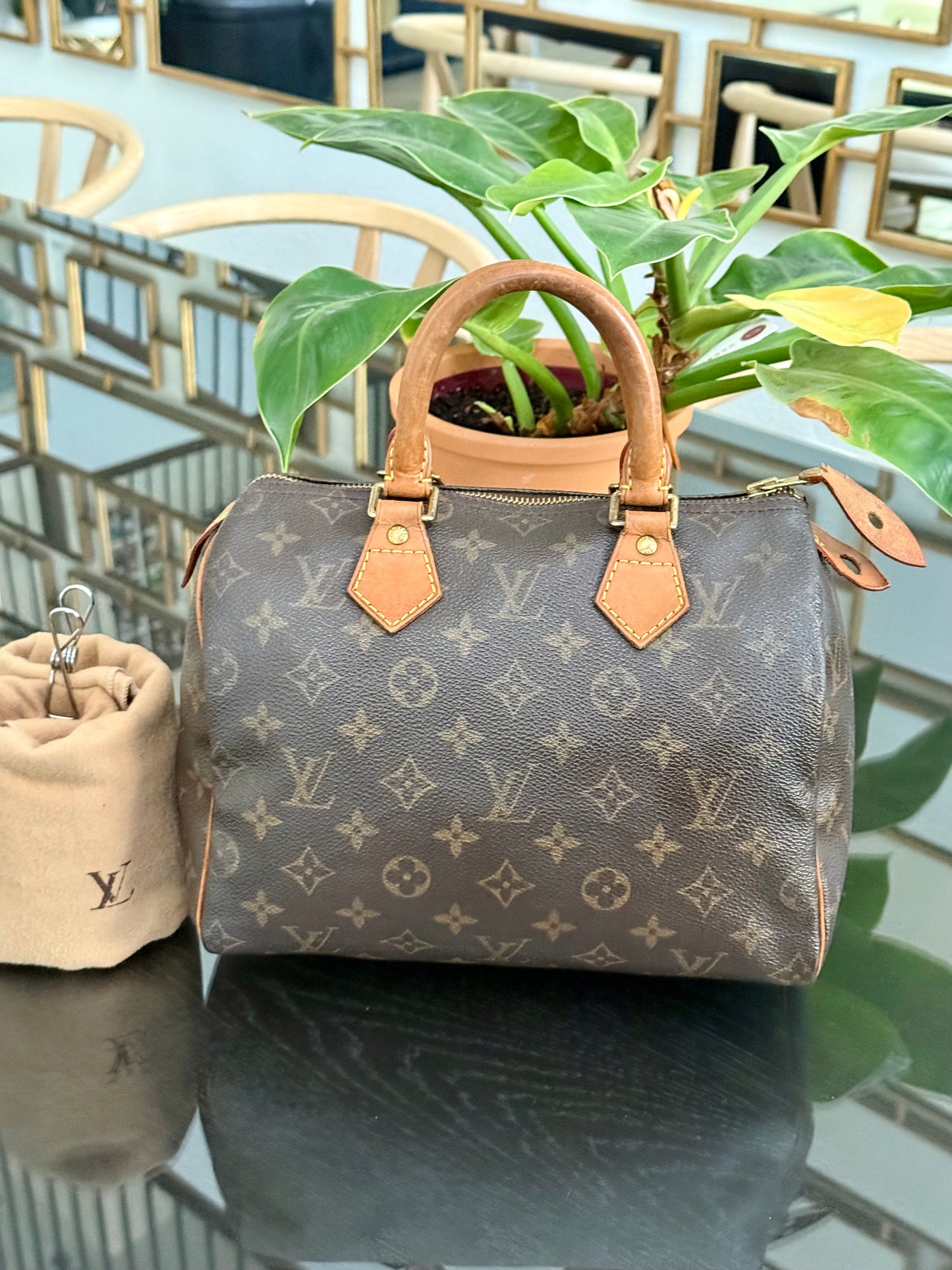 Speedy 25 in Monogram with Dustbag -🗓️ Year: 2000