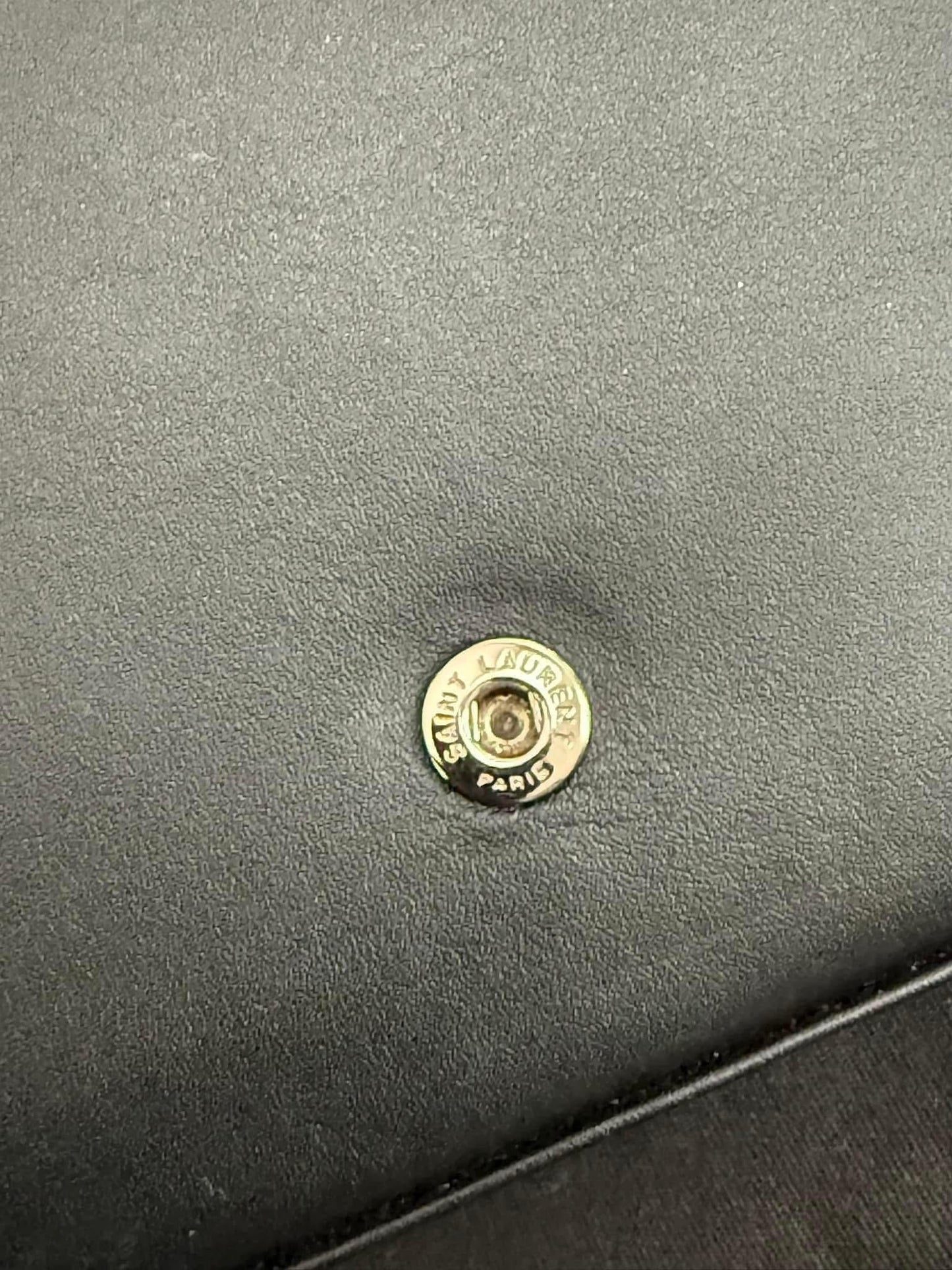 Kate Stars Calfskin Leather Chain Clutch Crossbody 📦 With Box, Dustbag, Cards, and Paper Bag