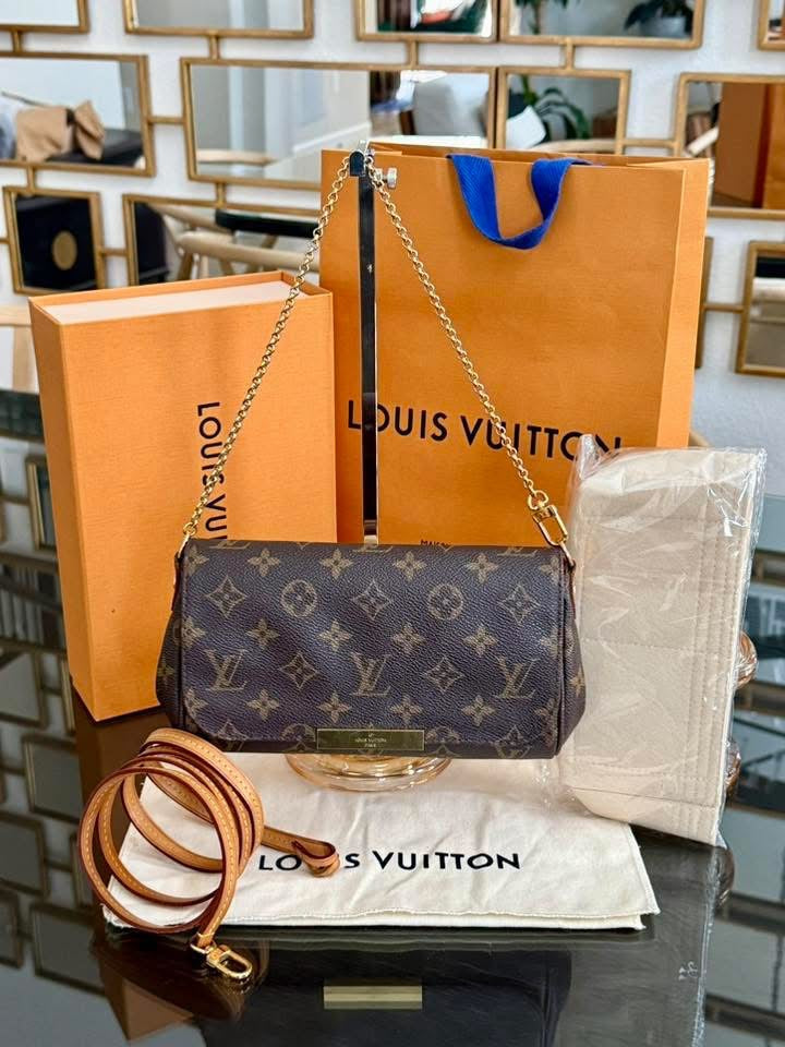 Favorite PM in Monogram with Original Strap, Dustbag, Insert Organizer, Box and Paper bag 🗓️ Year: 2015