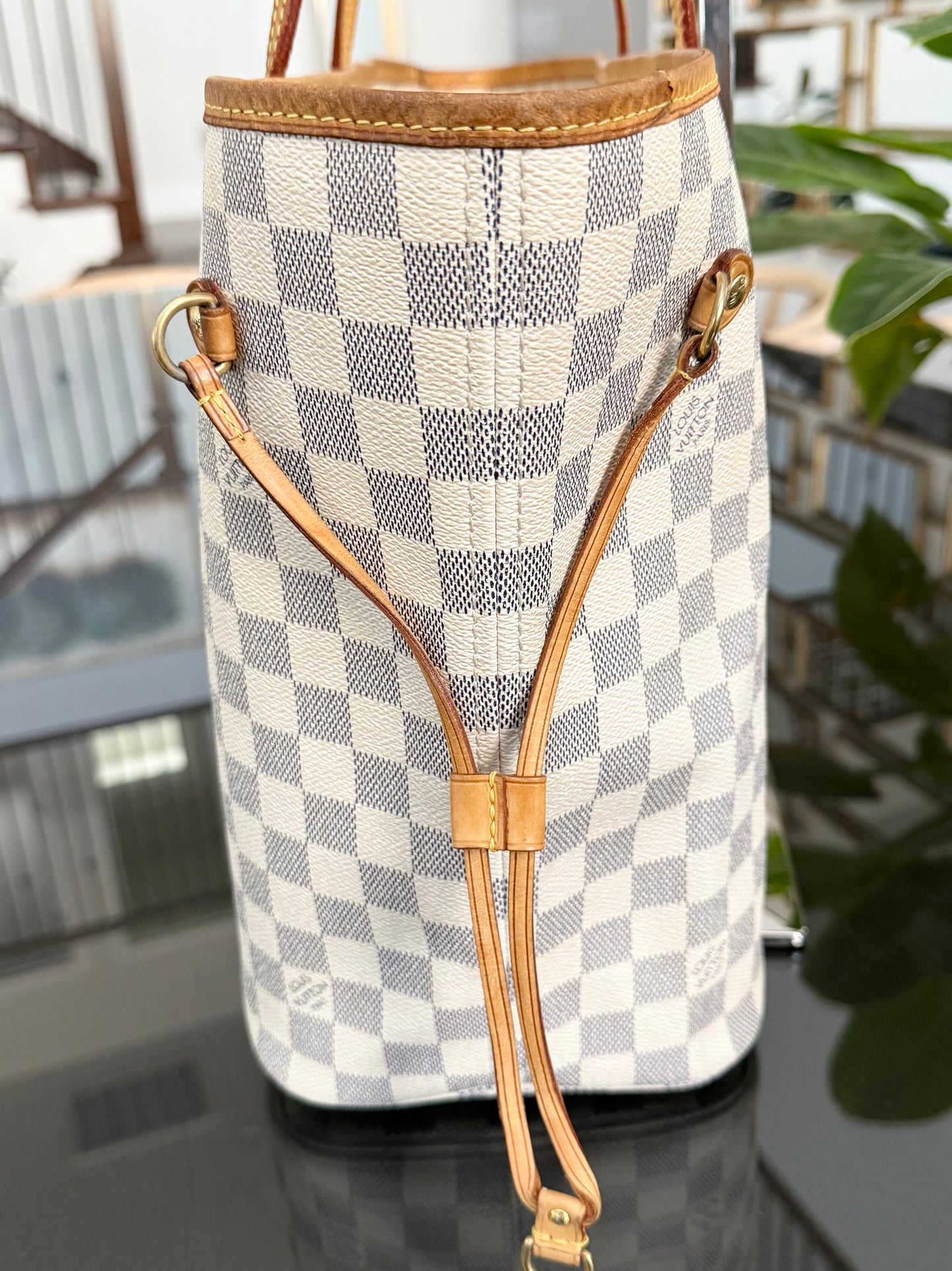 Neverfull MM in Azur with Insert Organizer 🗓️ Year: 2009
