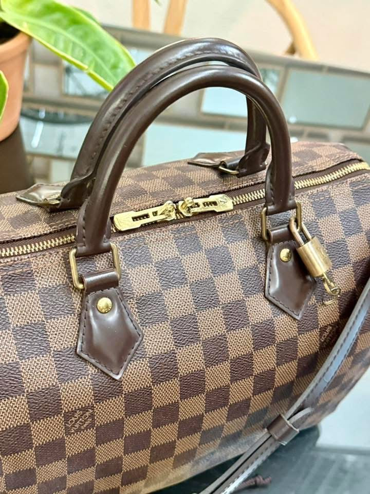 Speedy 30 Bandoulier in DE with 🔐 lock, Key, Original Strap and Dustbag -🗓️ Year: 2018
