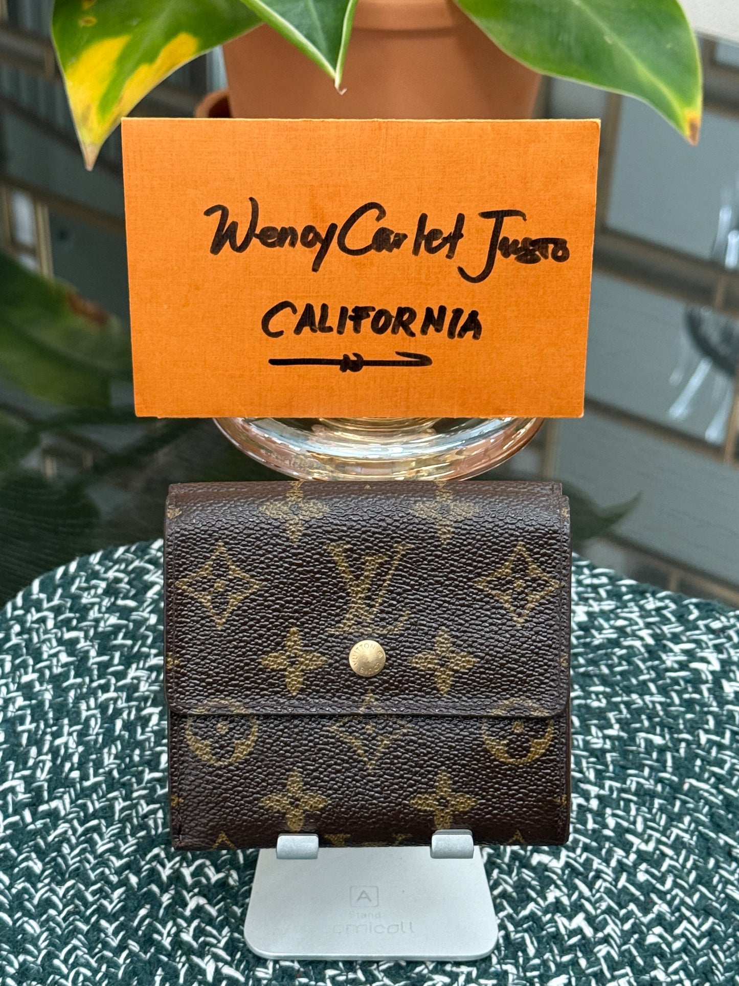 Monogram Elise Trifold Compact Wallet 🗓️ Year: 1999