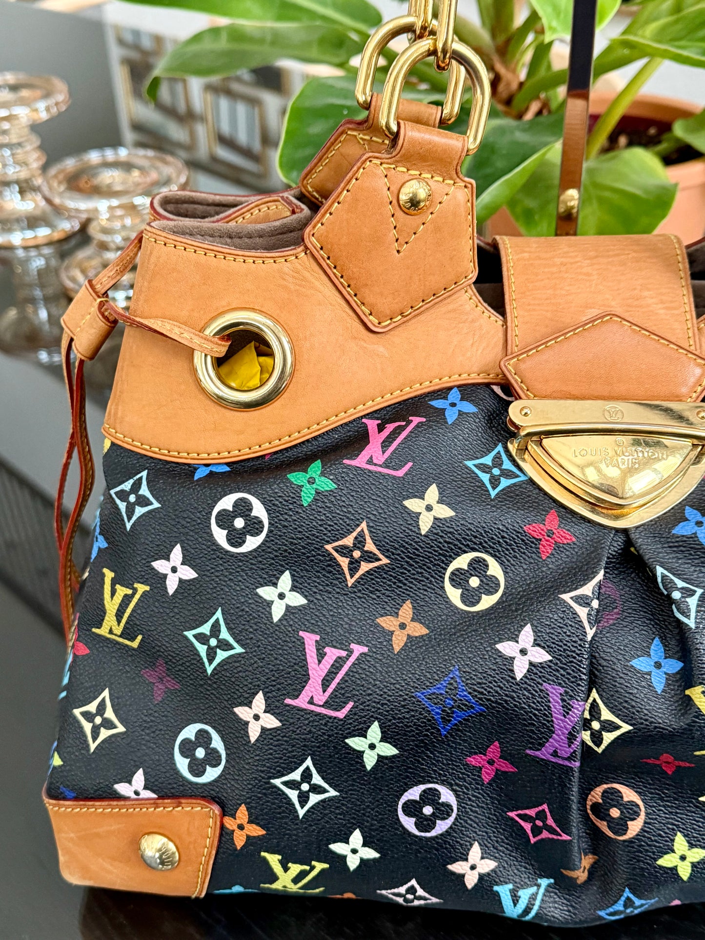 Multicolor in Black Ursula with Dustbag