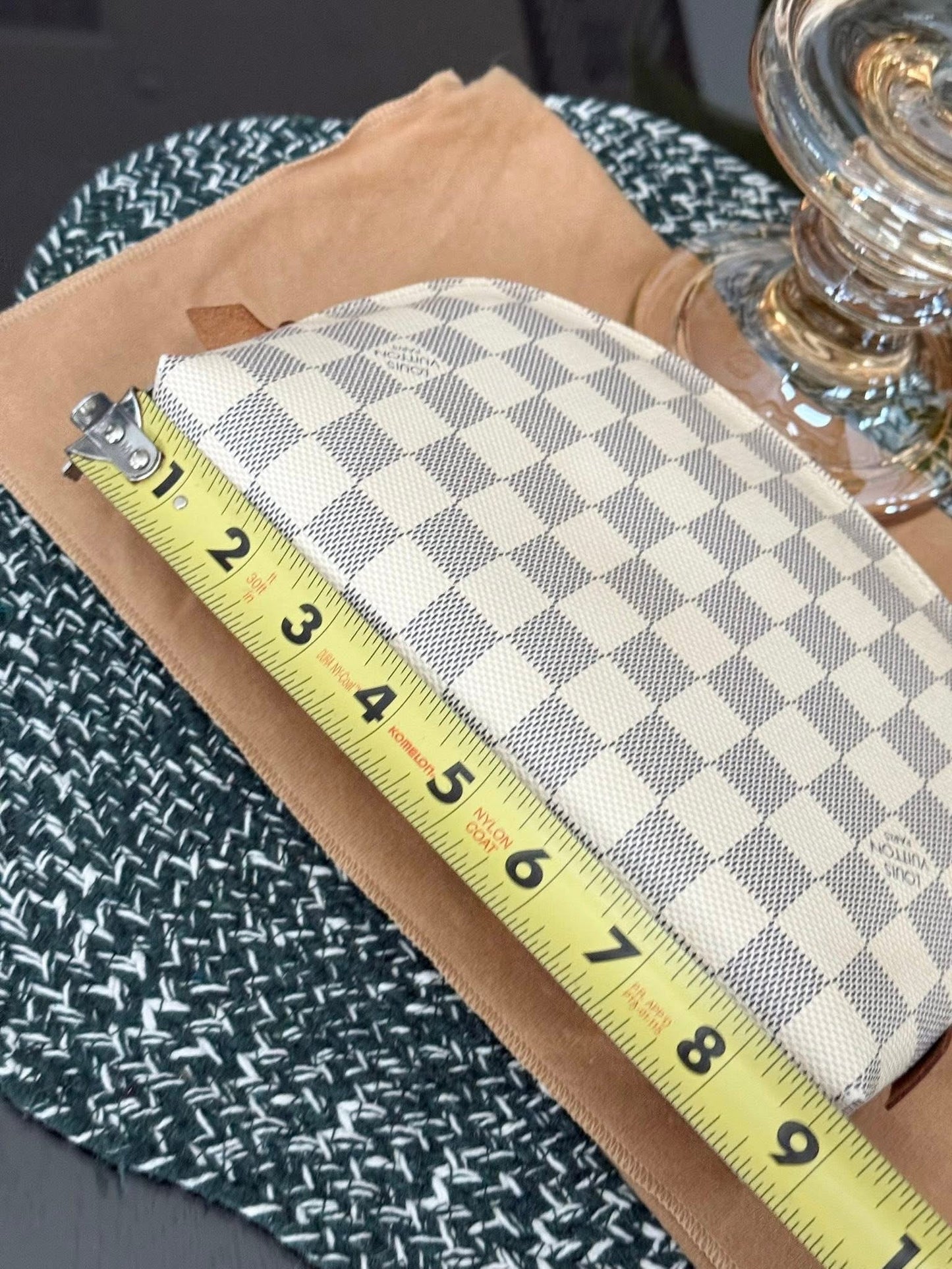 Cosmetic Pouch GM in Azur with Dustbag 🗓️ Year: 2018