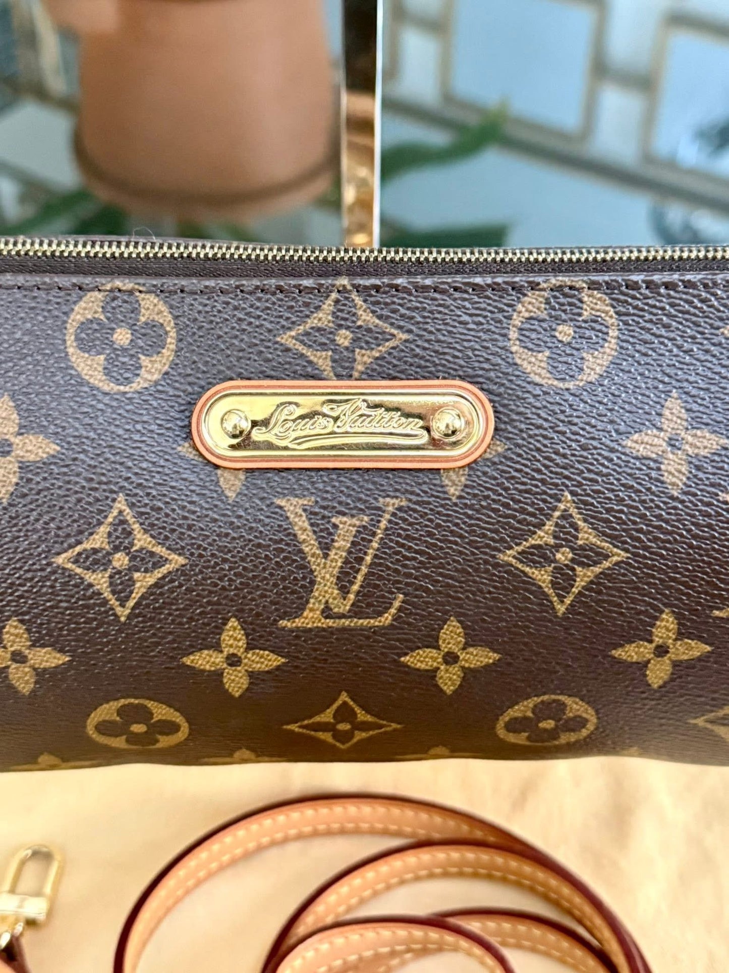 Eva Clutch in Monogram with Original Strap, Insert Organizer, Box, Dustbag and Paper bag 🗓️ Year: 2011