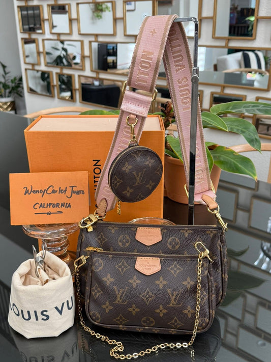 Monogram Multi Pochette Accessories with Original Strap, Dustbag and Box 🗓️ Year: 2020