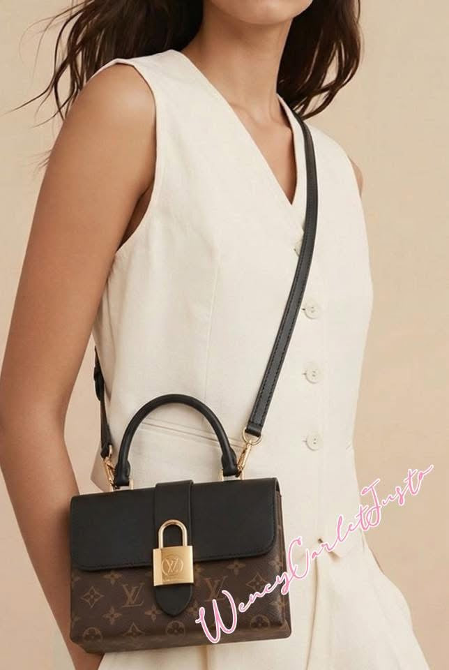 Locky BB Monogram Noir with Original Strap, Dustbag, Box and Paper bag - 📅 Year: 2019