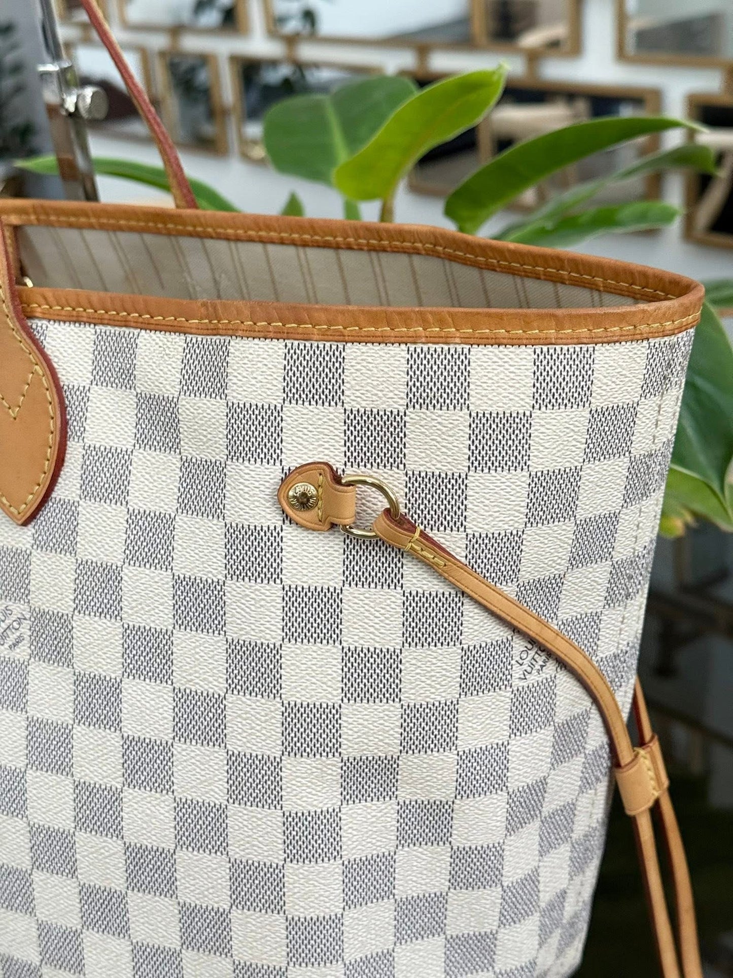 Neverfull GM in Azur with Dustbag Insert Organizer 🗓️ Year: 2012
