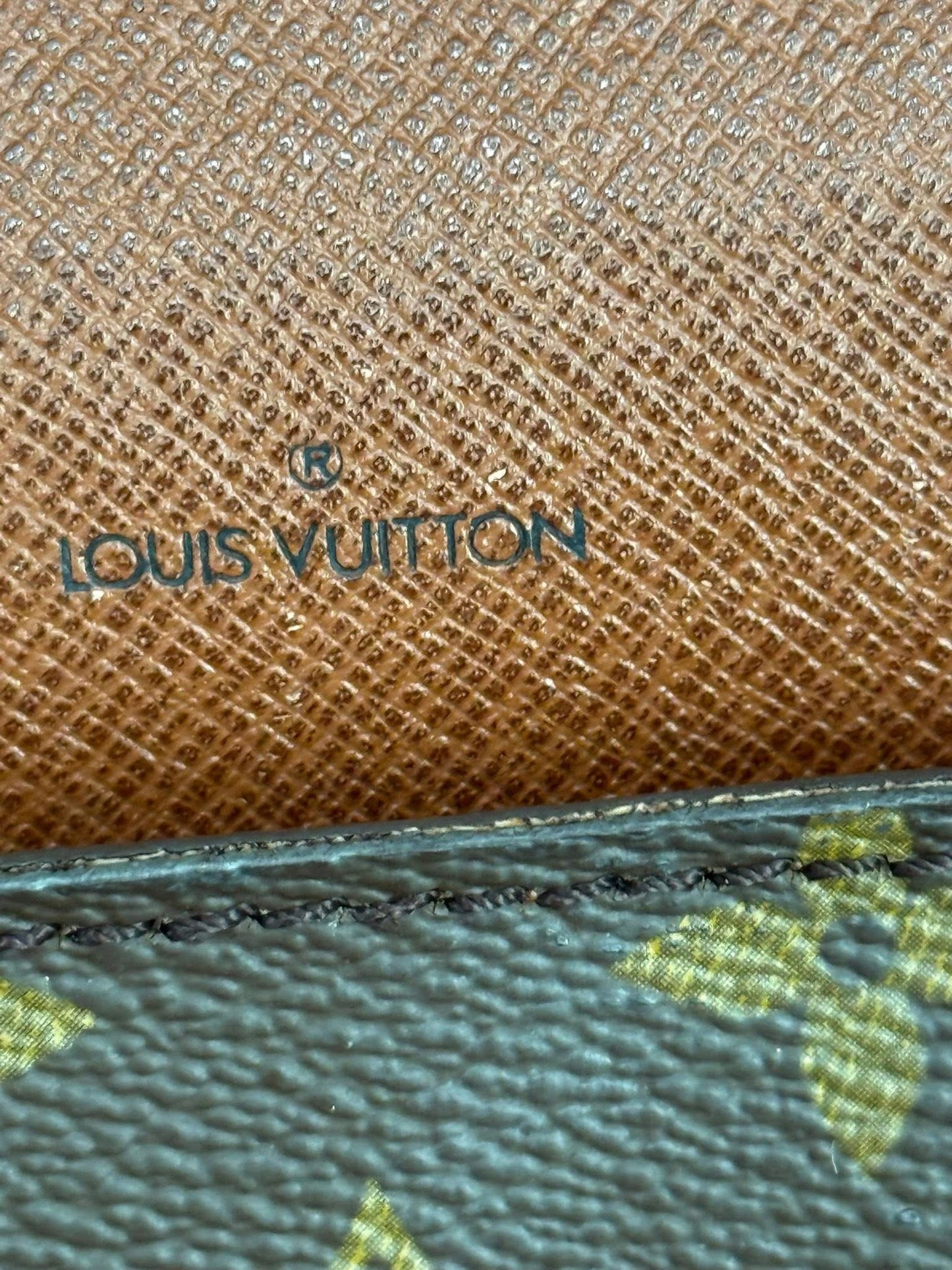 Porte Document / Laptop Vintage Bag with Key 🔑 and Crossbody Strap 🗓️ Year 1990