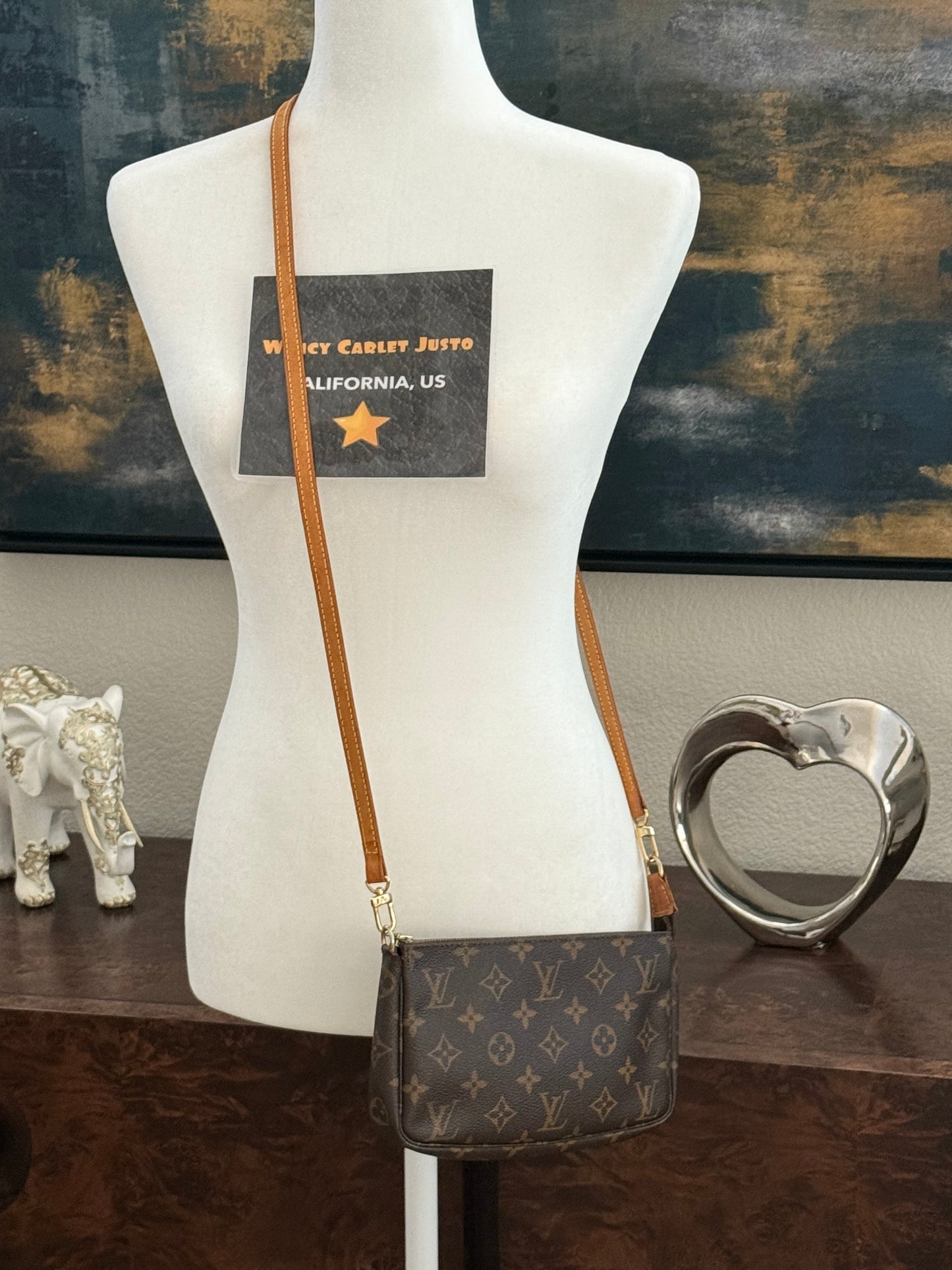 Pochette Accessories with Crossbody Strap - 📅 Year: 1999