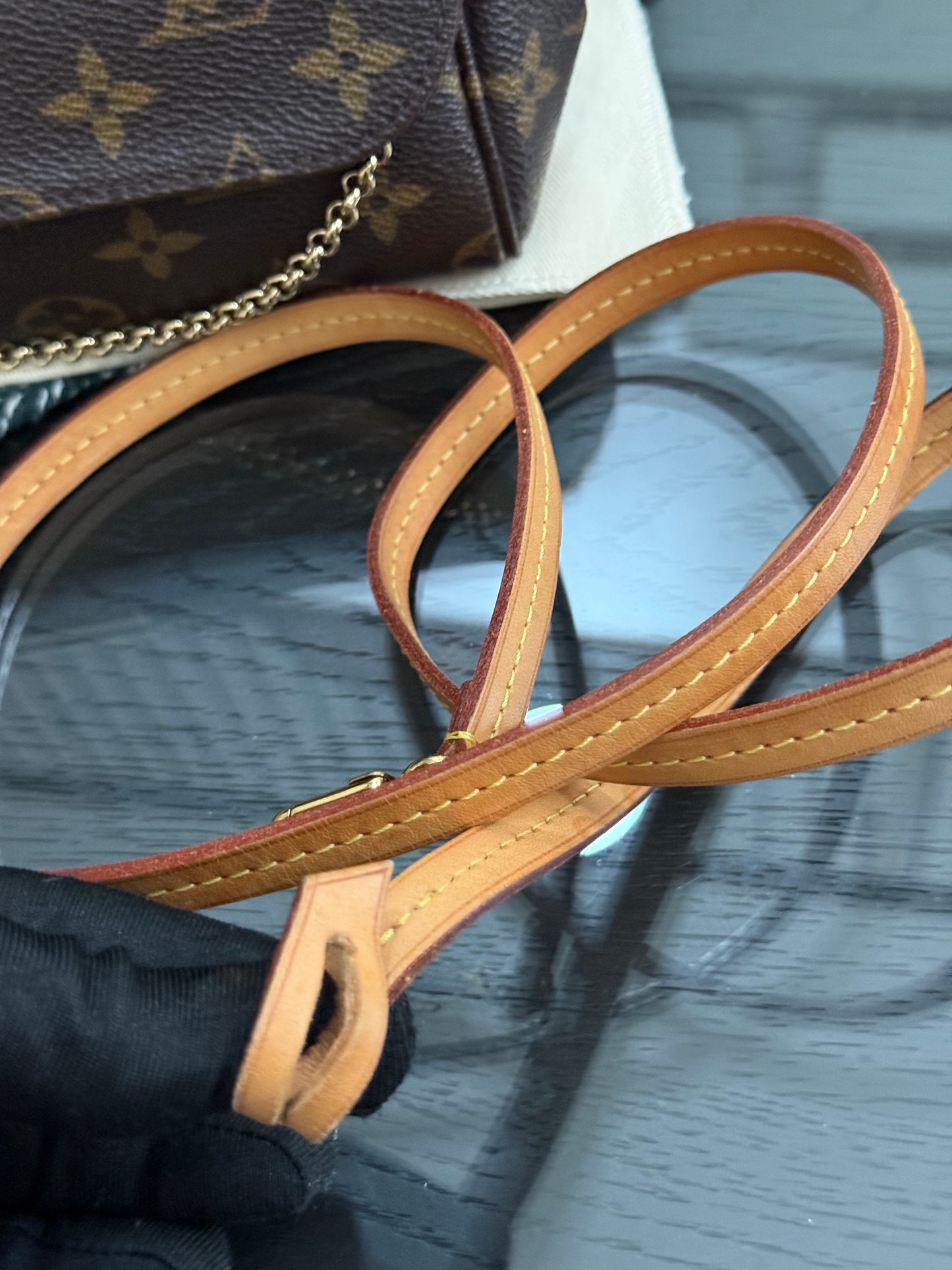 Favorite MM in Monogram with Original Strap, Dustbag, Box and Paper bag 🗓️ Year: 2017