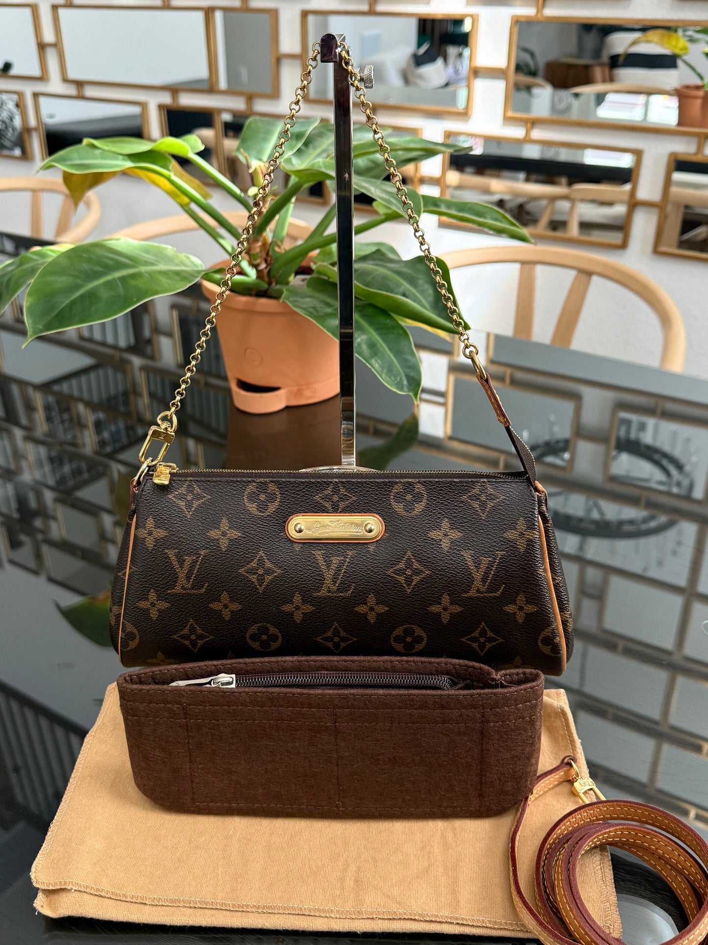 Eva Clutch in Monopoly with Dustbag, Insert Organizer, Box and Paper bag 🗓️ Year: 2012