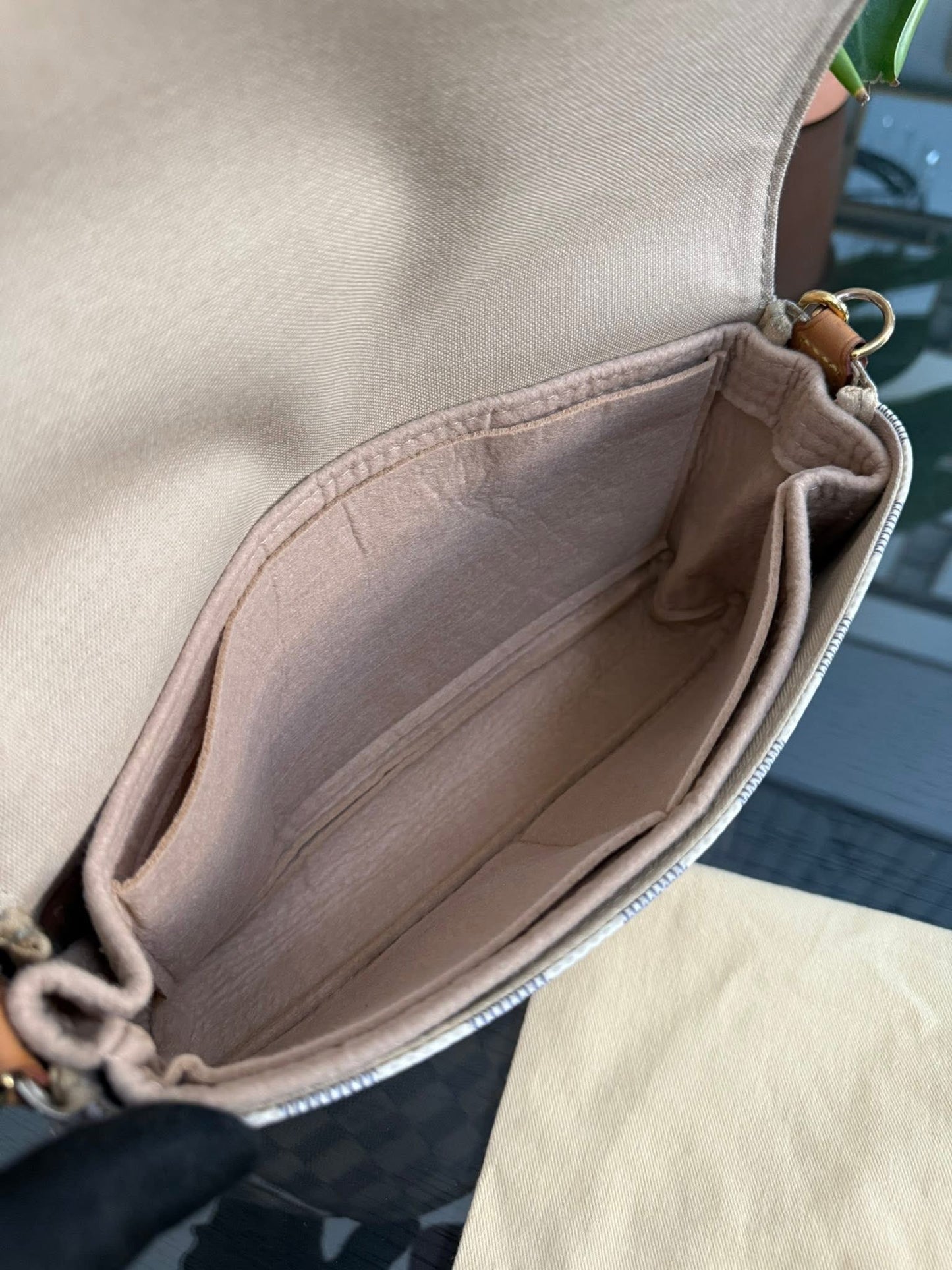 Favorite MM in Azur with Original Strap, Insert Organizer, Dustbag, Box and Paper bag 🗓️ Year: 2014